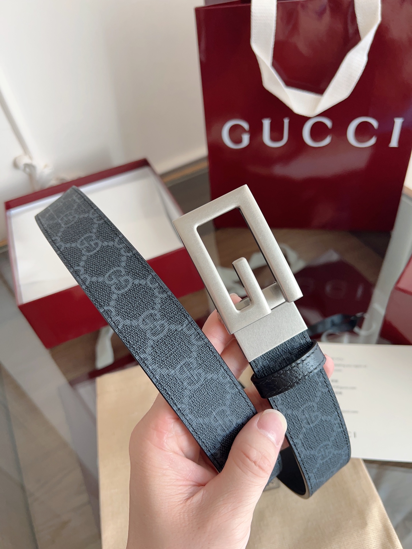 Gucci Basic Belt S-m