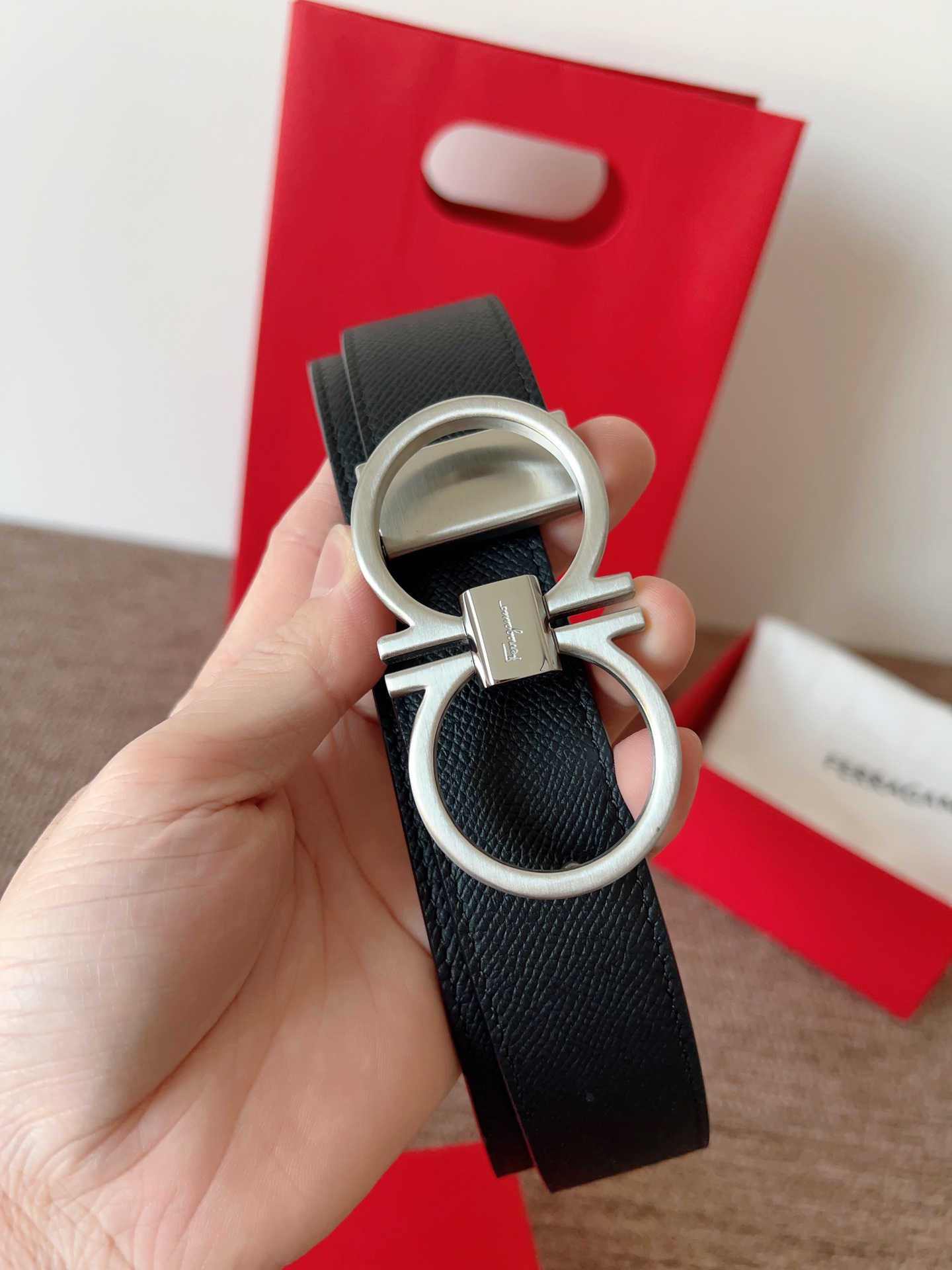 Salvatore Ferragamo Leather Belt