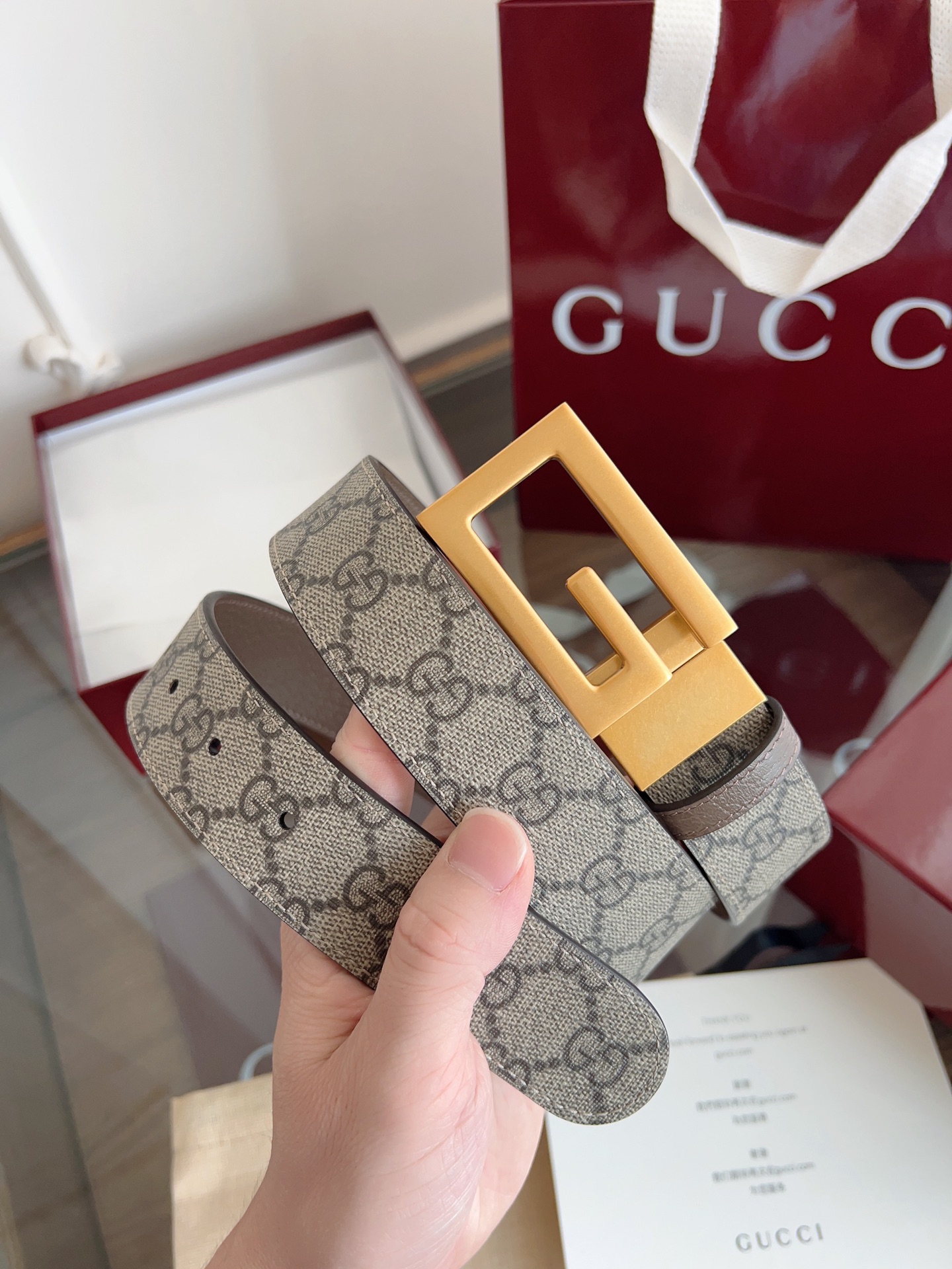 Gucci Basic Belt S-m