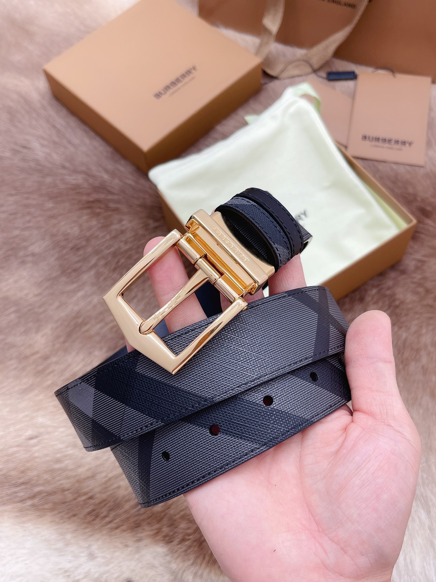 Burberry Male Basic Belt M