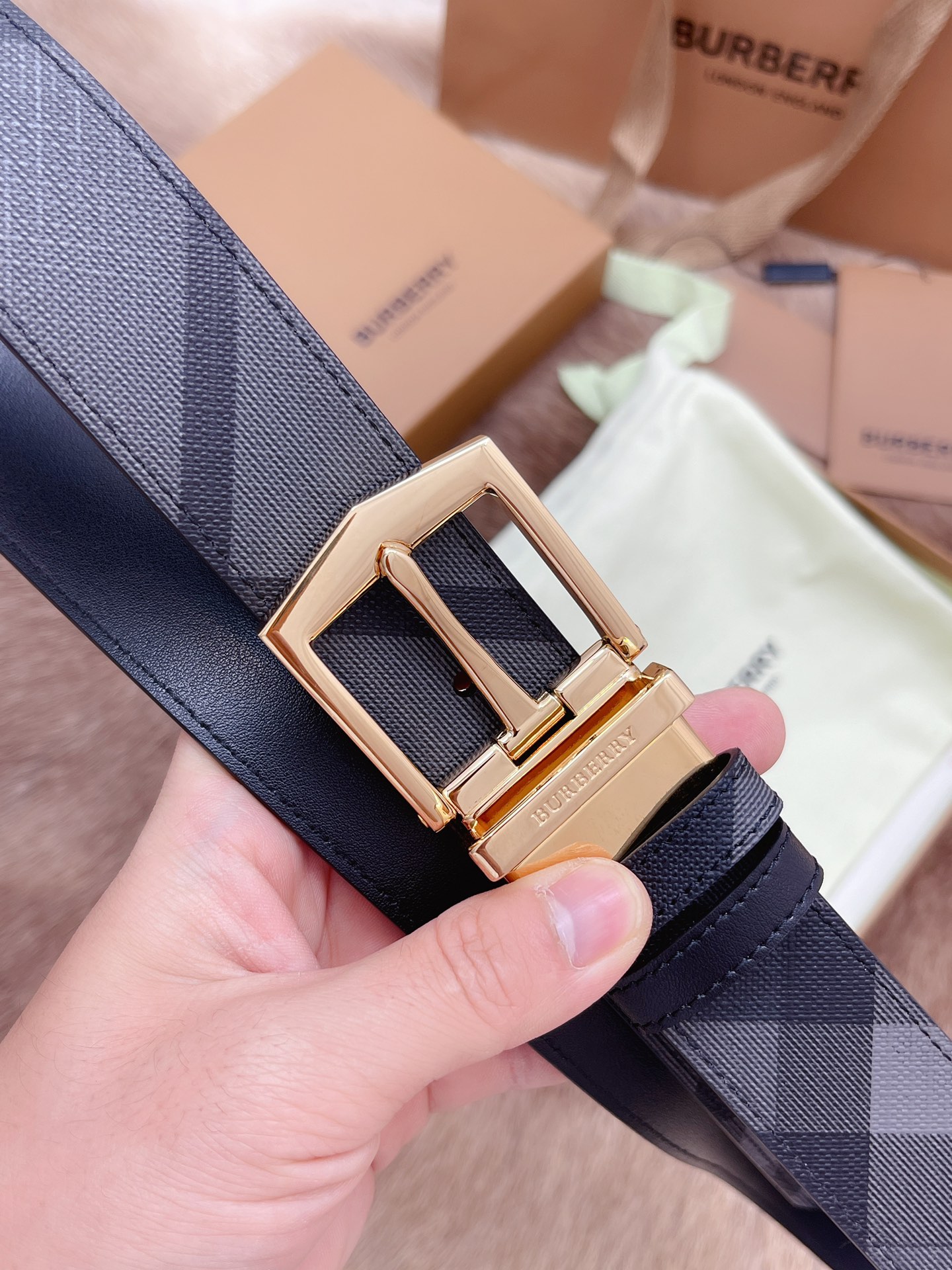 Burberry Male Basic Belt M