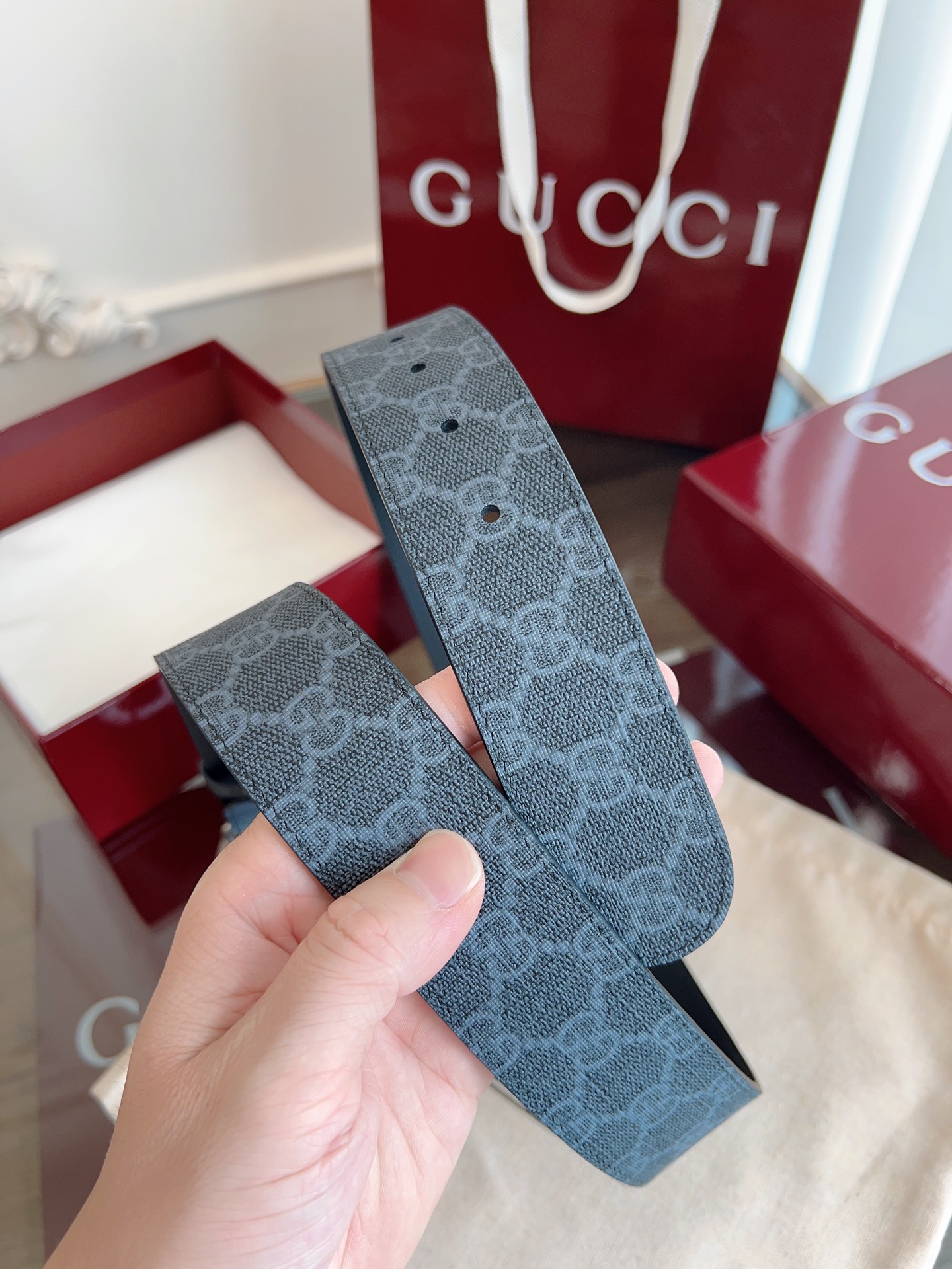 Gucci Basic Belt 13514-m-l