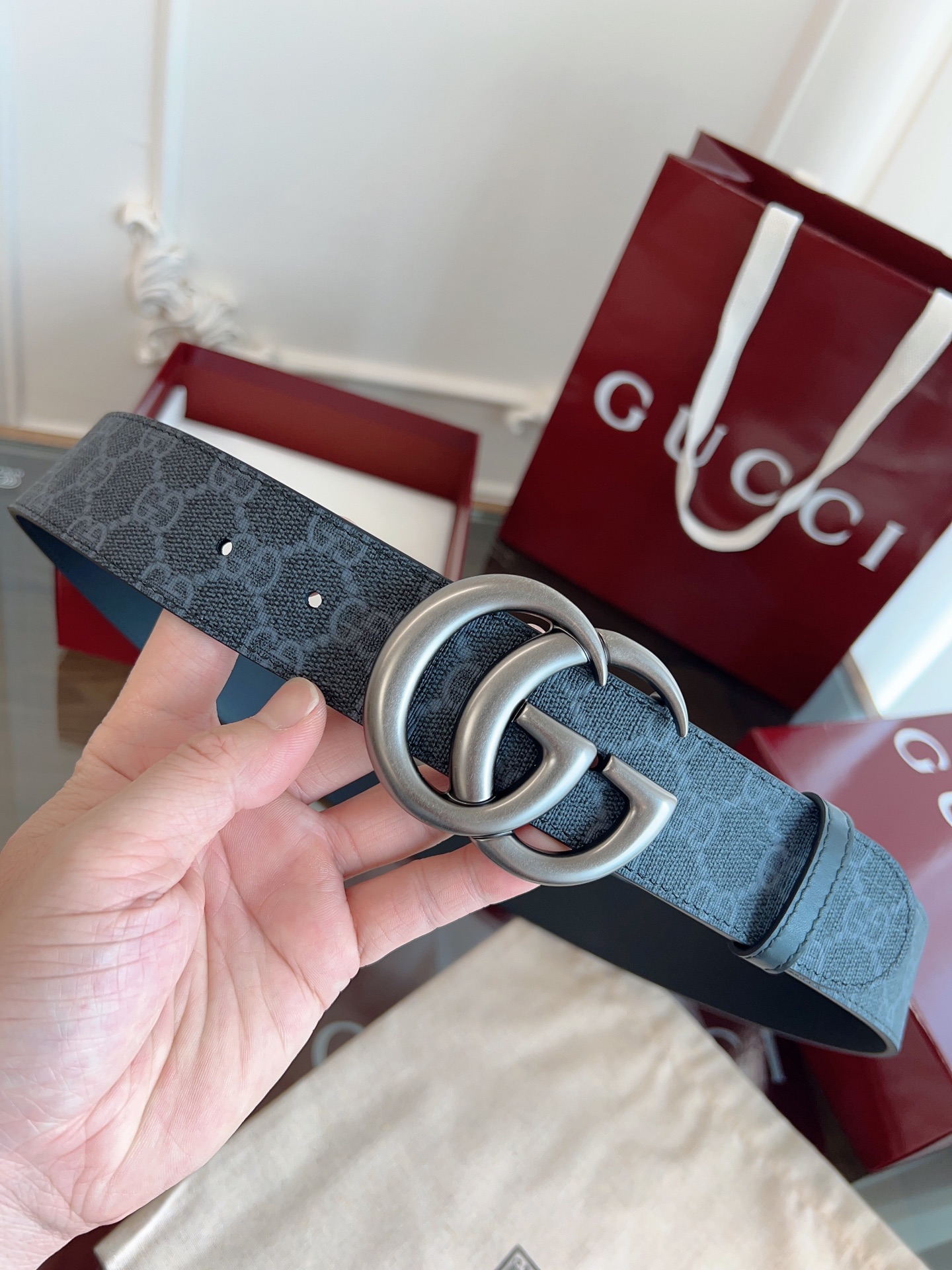 Gucci Basic Belt 13514-m-l