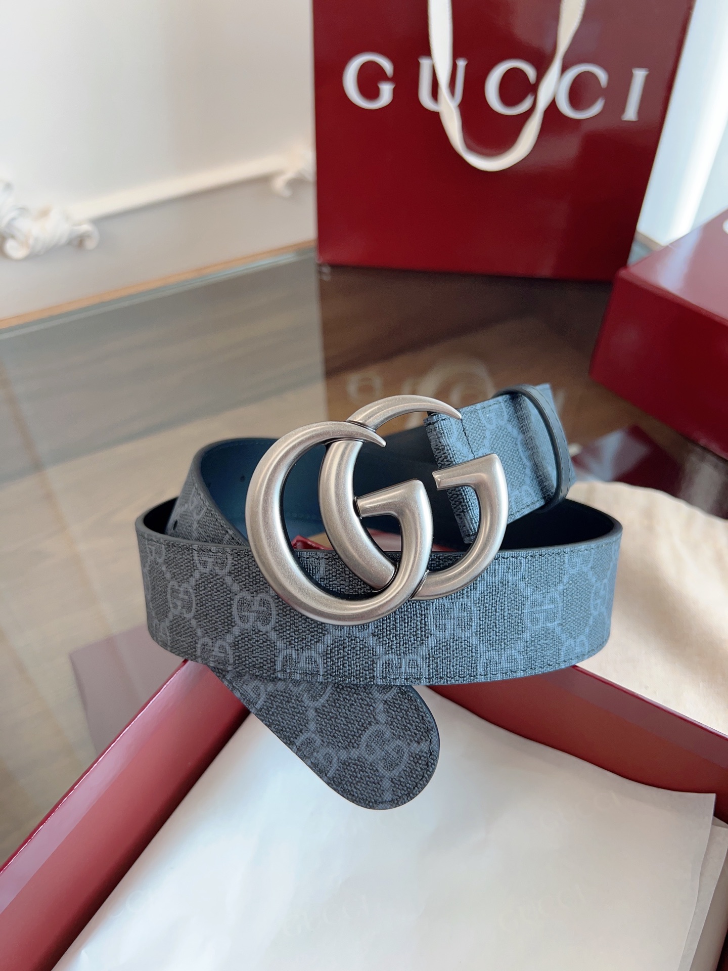 Gucci Basic Belt 13514-m-l