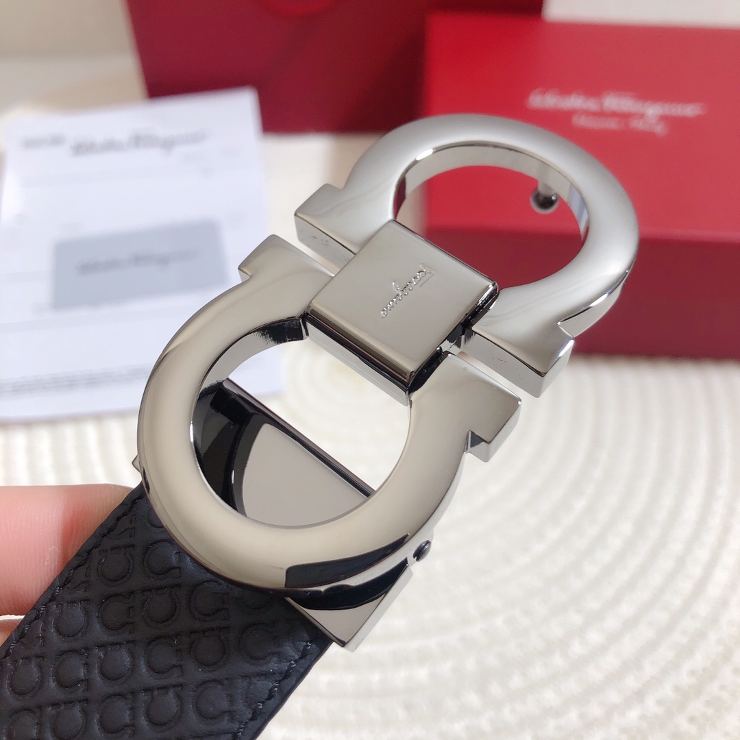 Salvatore Ferragamo Male Basic Belt Cow Leather M