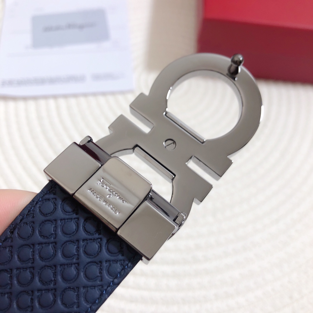 Salvatore Ferragamo Male Basic Belt Cow Leather M