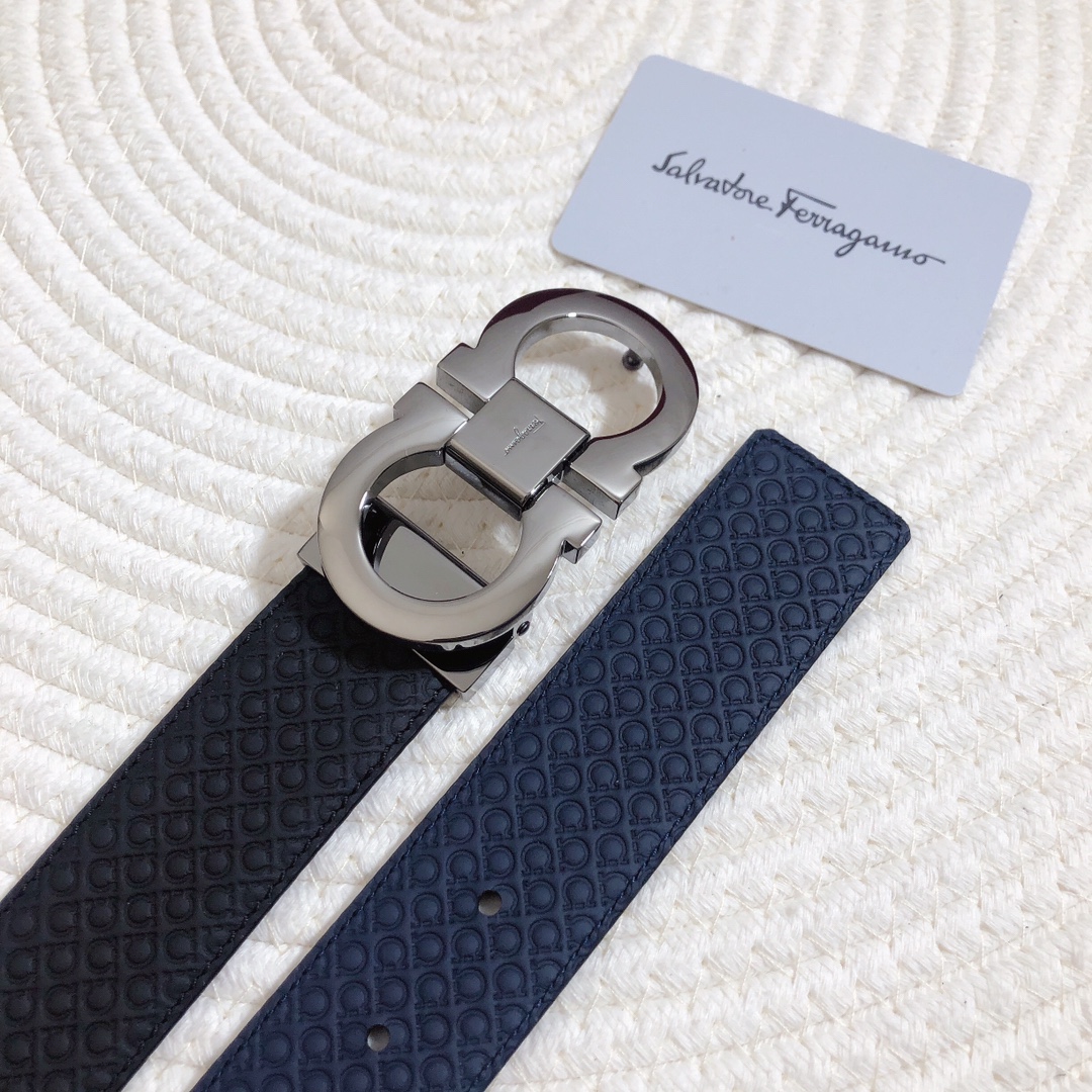 Salvatore Ferragamo Male Basic Belt Cow Leather M