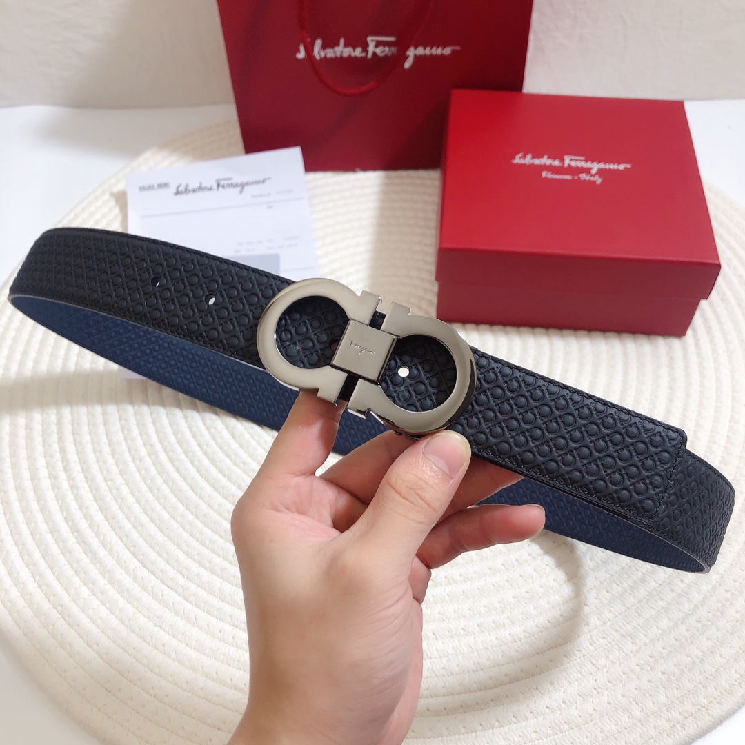 Salvatore Ferragamo Male Basic Belt Cow Leather M