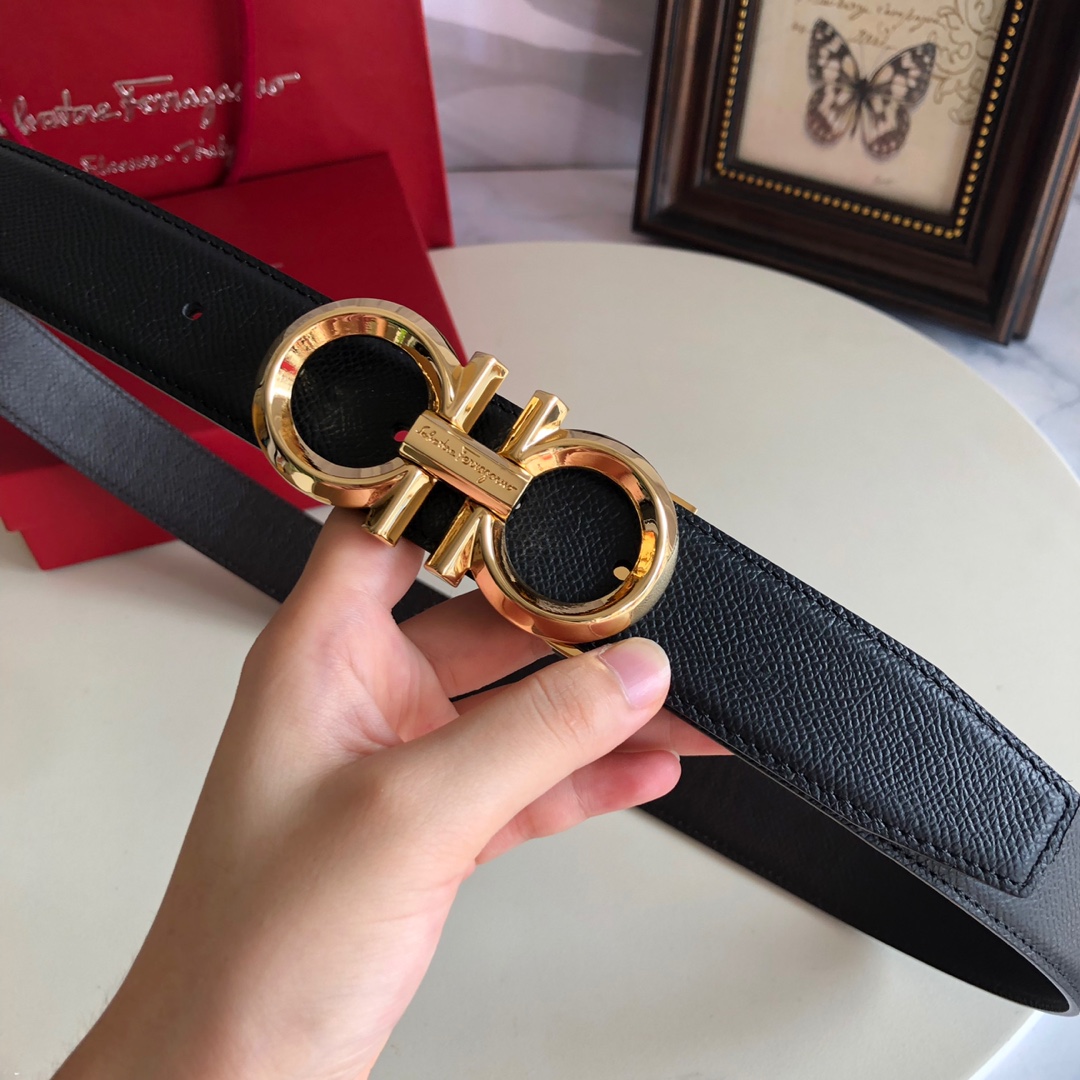 Salvatore Ferragamo Male Basic Belt Cow Leather M