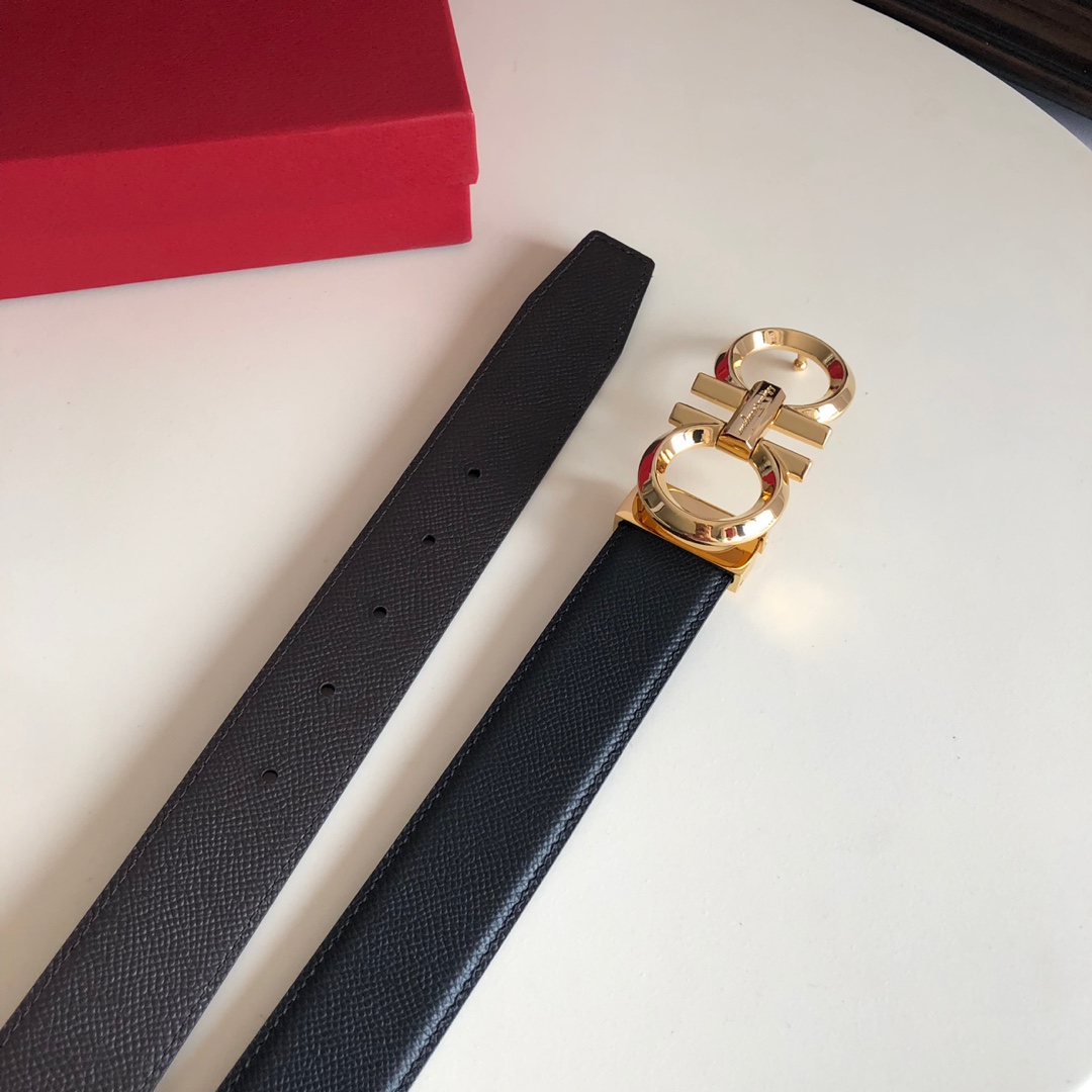 Salvatore Ferragamo Male Basic Belt Cow Leather M