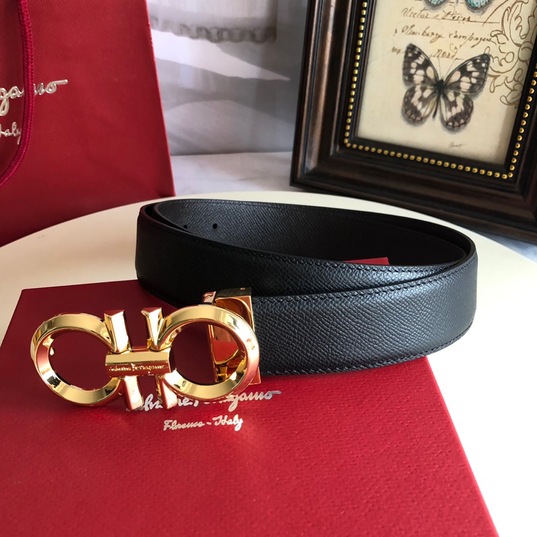 Salvatore Ferragamo Male Basic Belt Cow Leather M