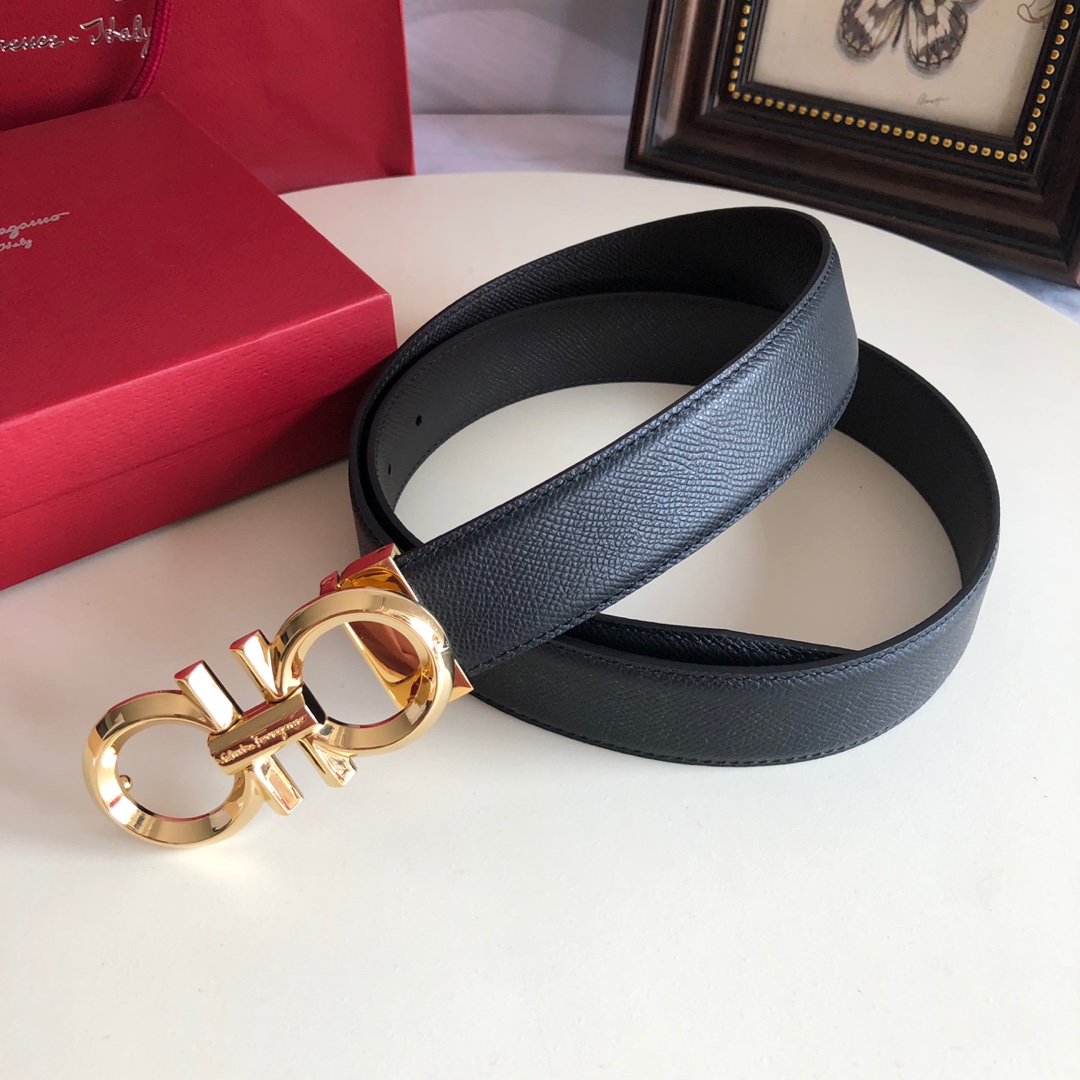 Salvatore Ferragamo Male Basic Belt Cow Leather M