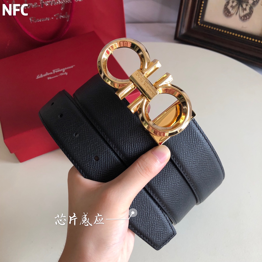 Salvatore Ferragamo Male Basic Belt Cow Leather M