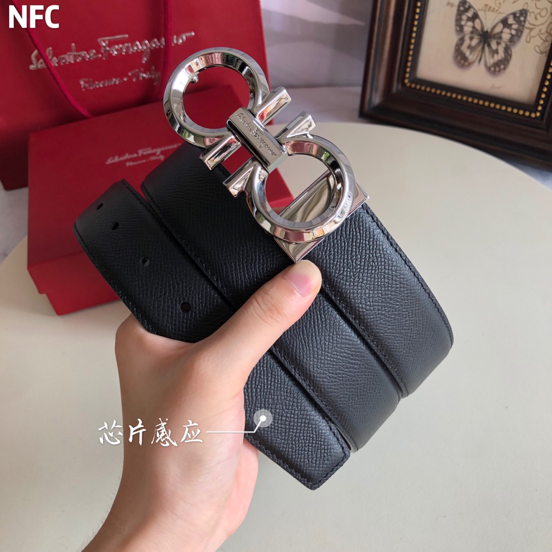 Salvatore Ferragamo Male Basic Belt Cow Leather M