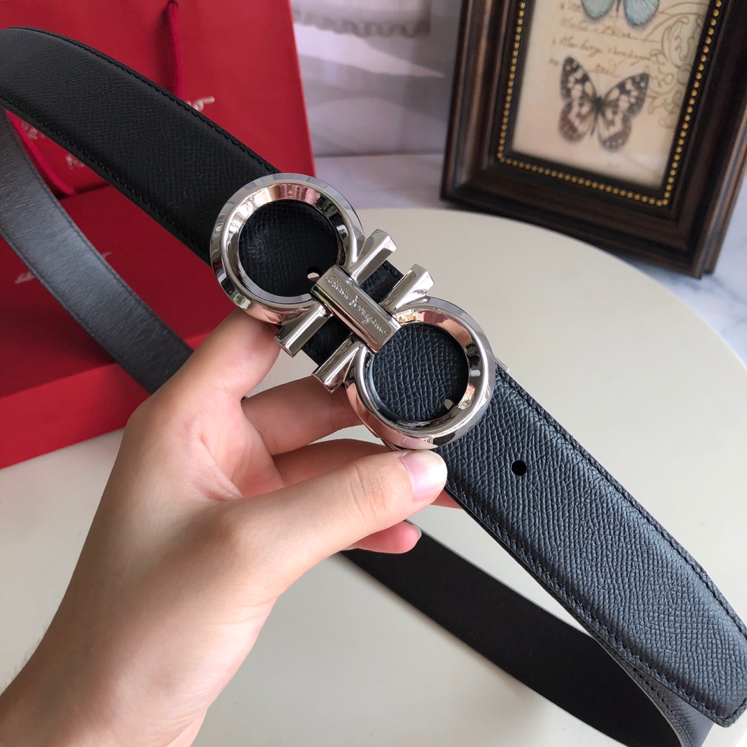 Salvatore Ferragamo Male Basic Belt Cow Leather M