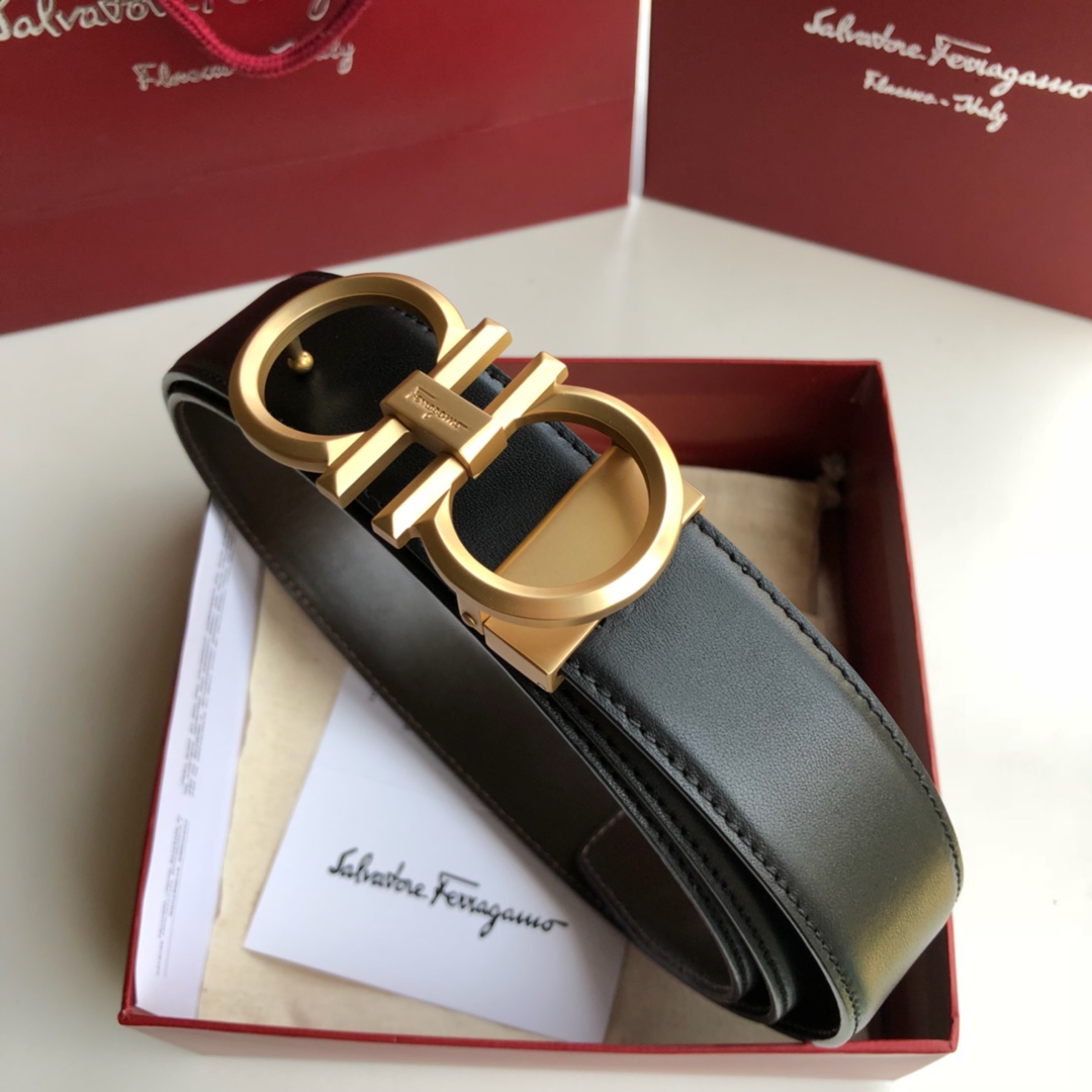 Salvatore Ferragamo Male Basic Belt Cow Leather M