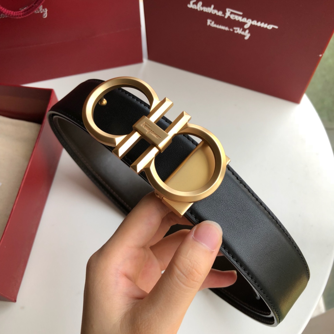 Salvatore Ferragamo Male Basic Belt Cow Leather M