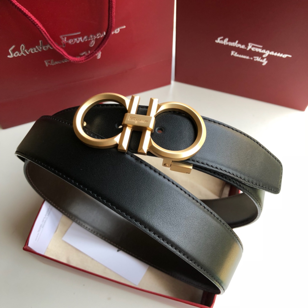 Salvatore Ferragamo Male Basic Belt Cow Leather M