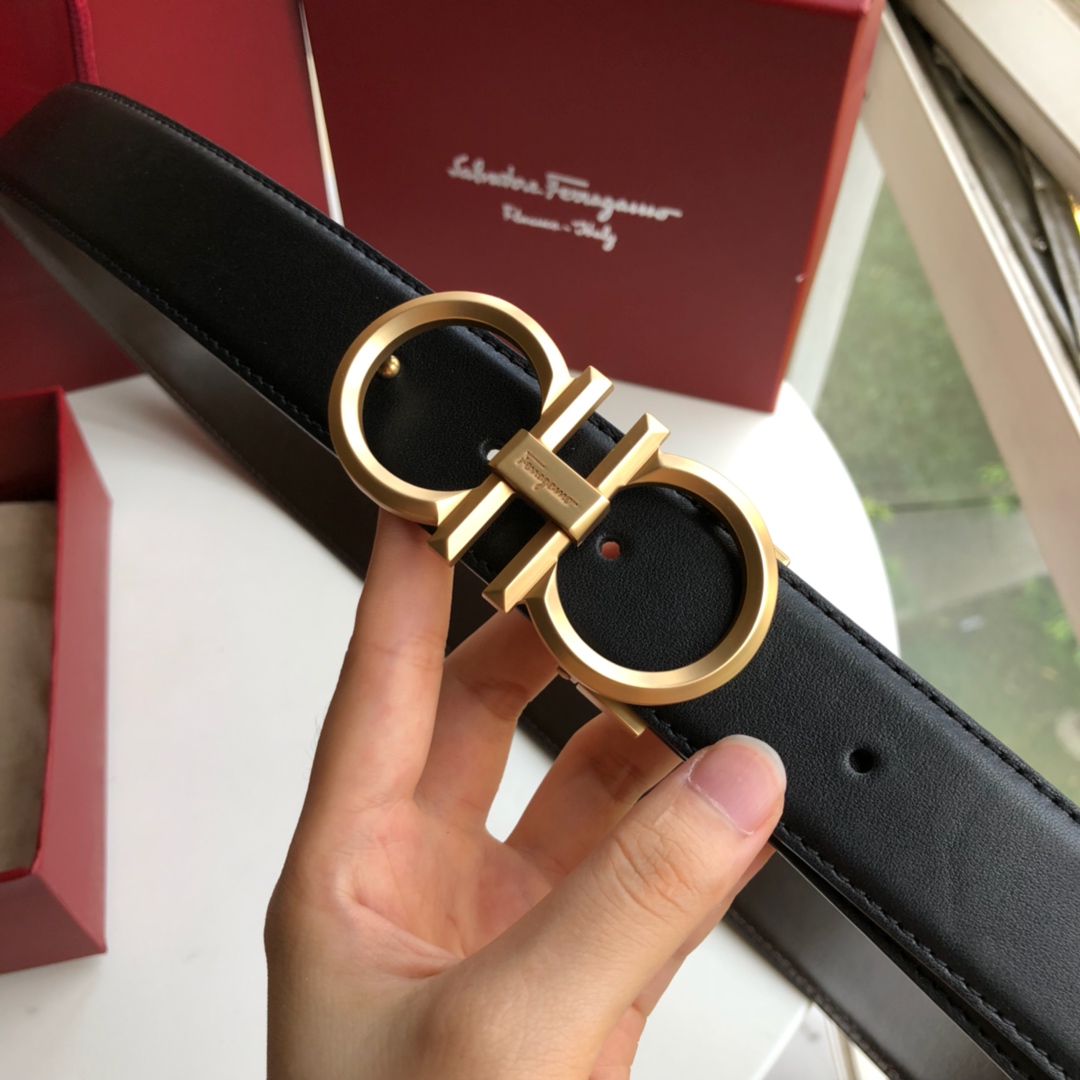 Salvatore Ferragamo Male Basic Belt Cow Leather M