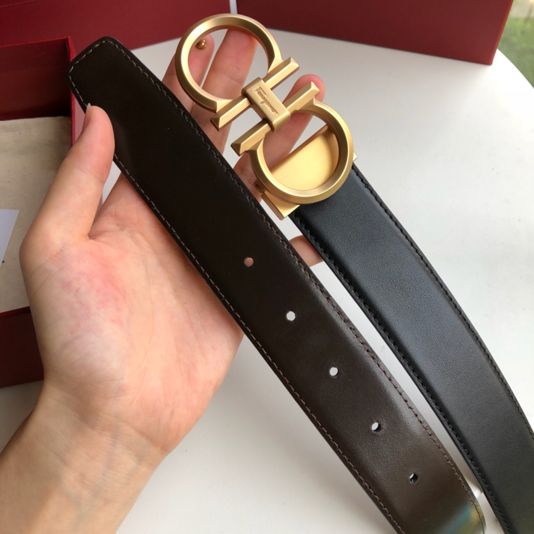 Salvatore Ferragamo Male Basic Belt Cow Leather M