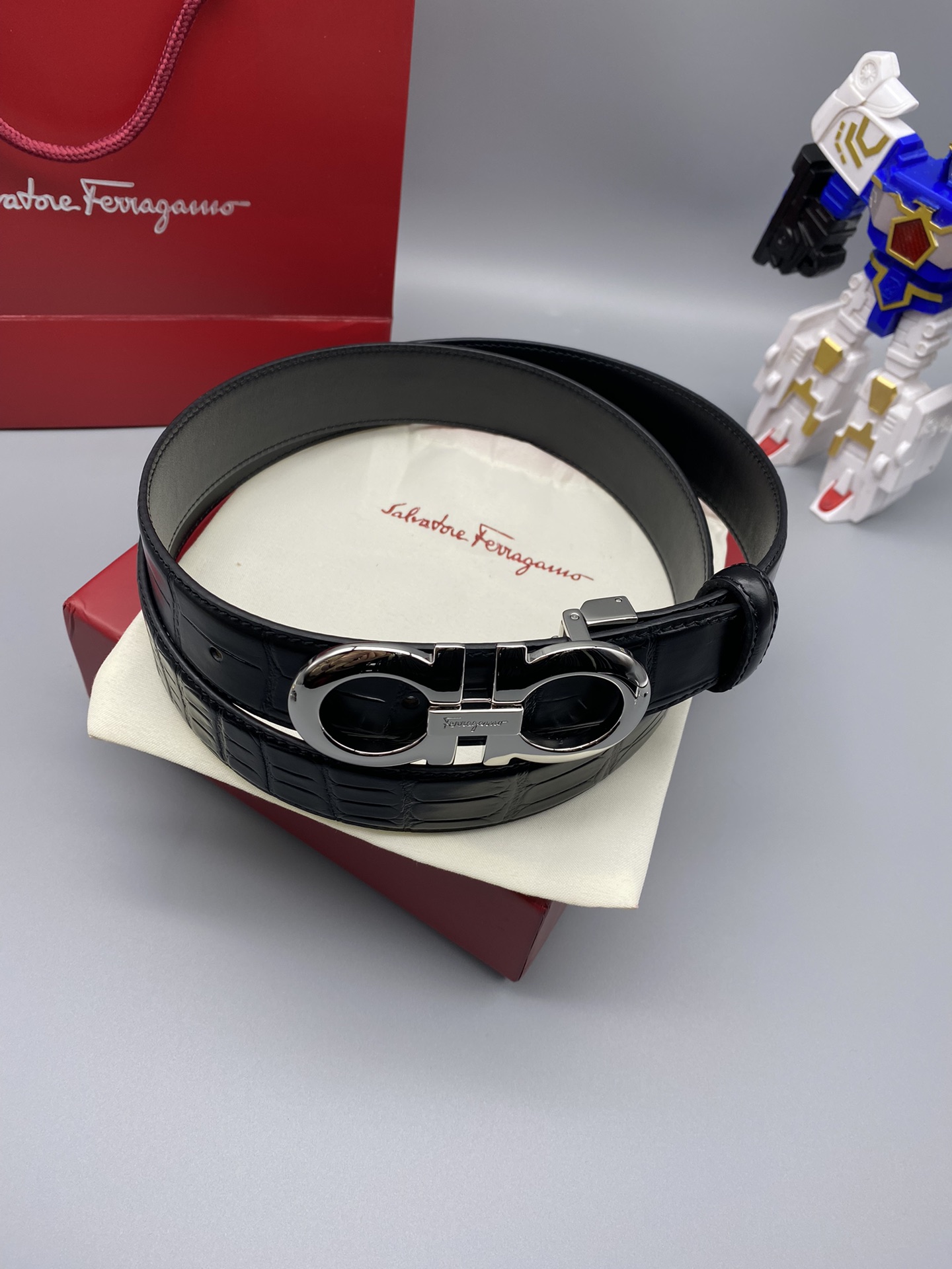 Salvatore Ferragamo Male Basic Belt Cow Leather M