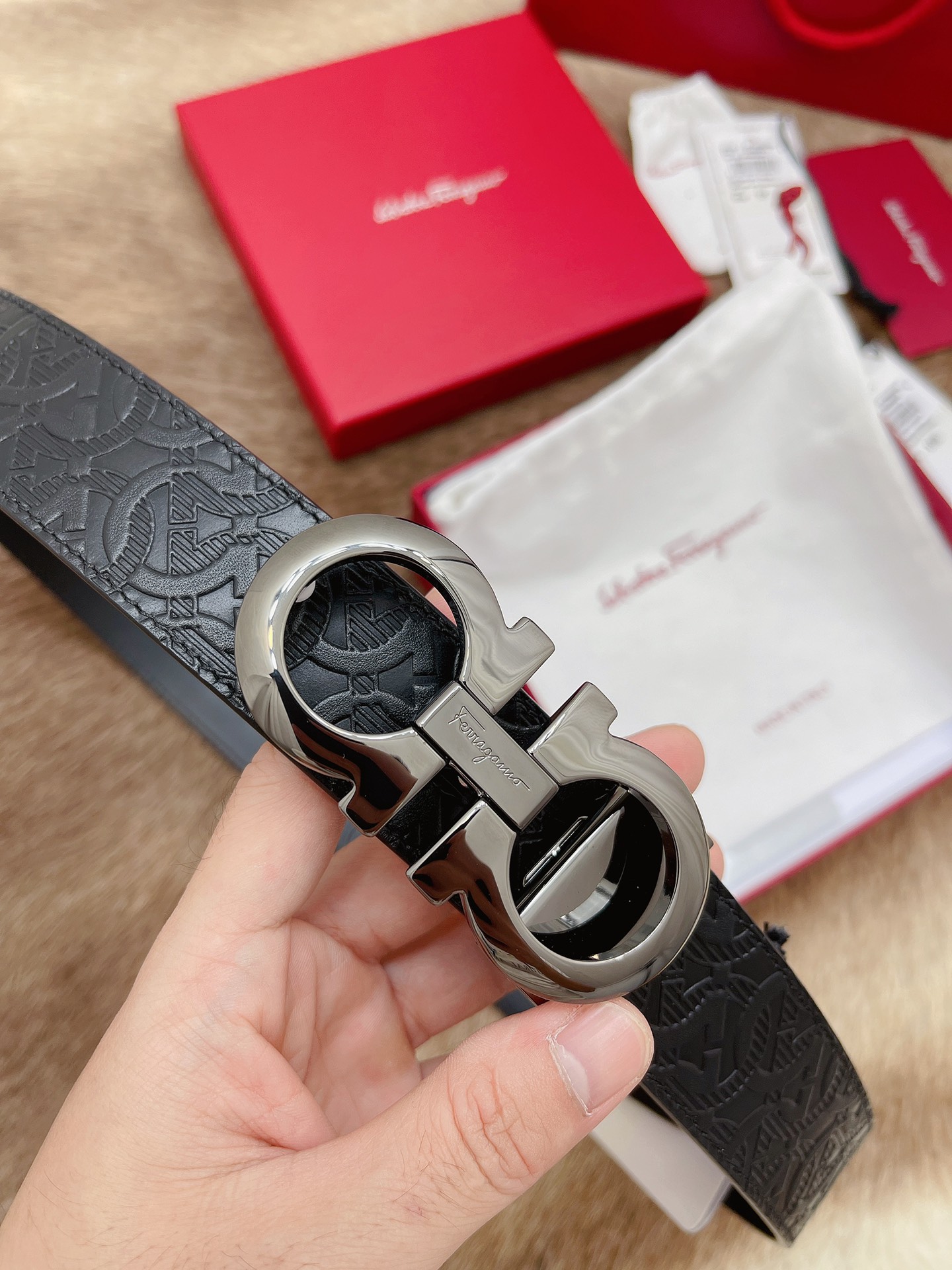 Salvatore Ferragamo Male Basic Belt M