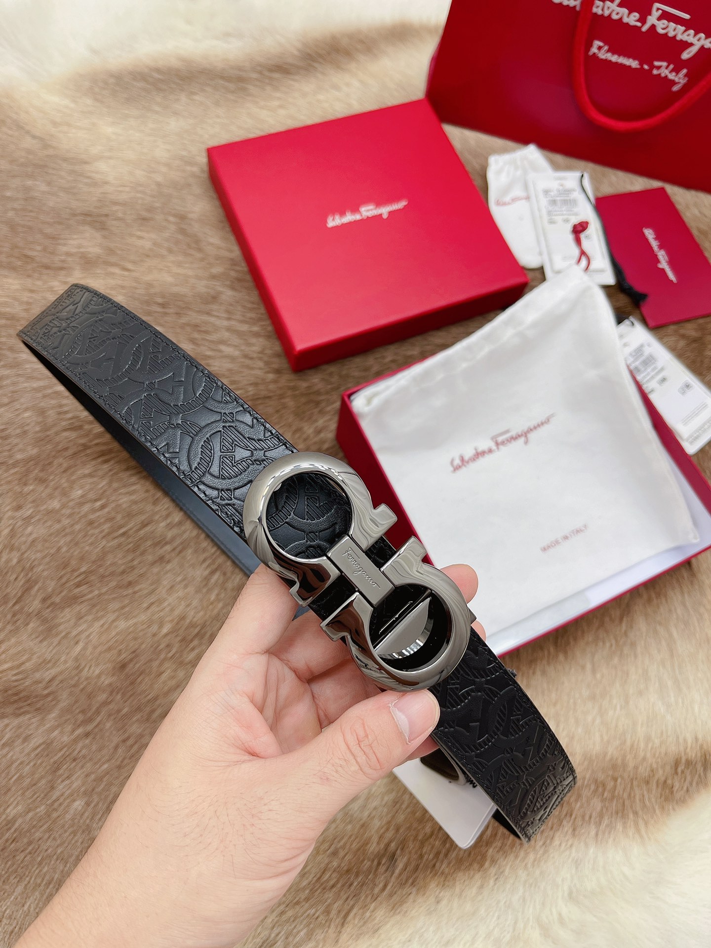 Salvatore Ferragamo Male Basic Belt M