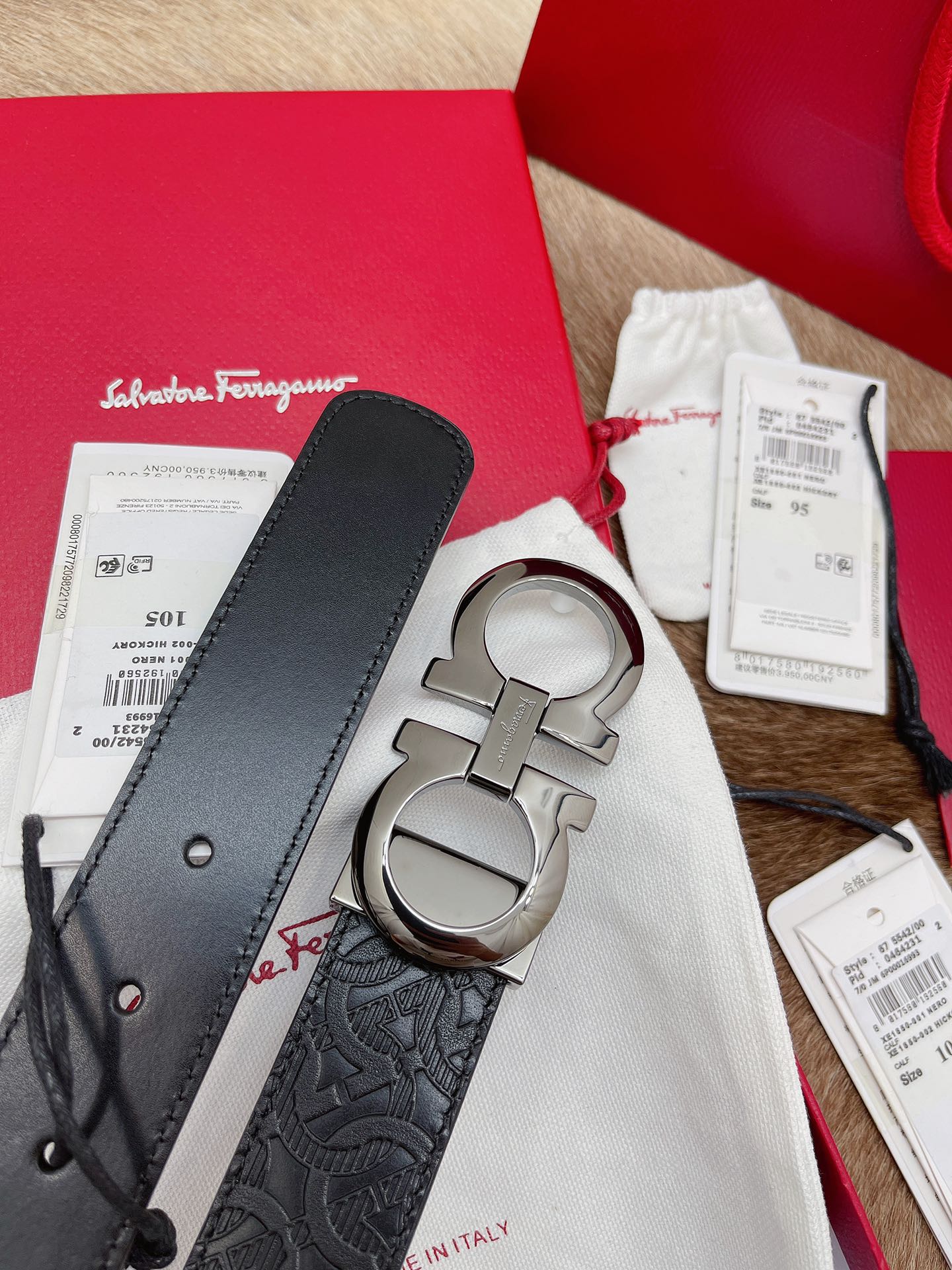 Salvatore Ferragamo Male Basic Belt M