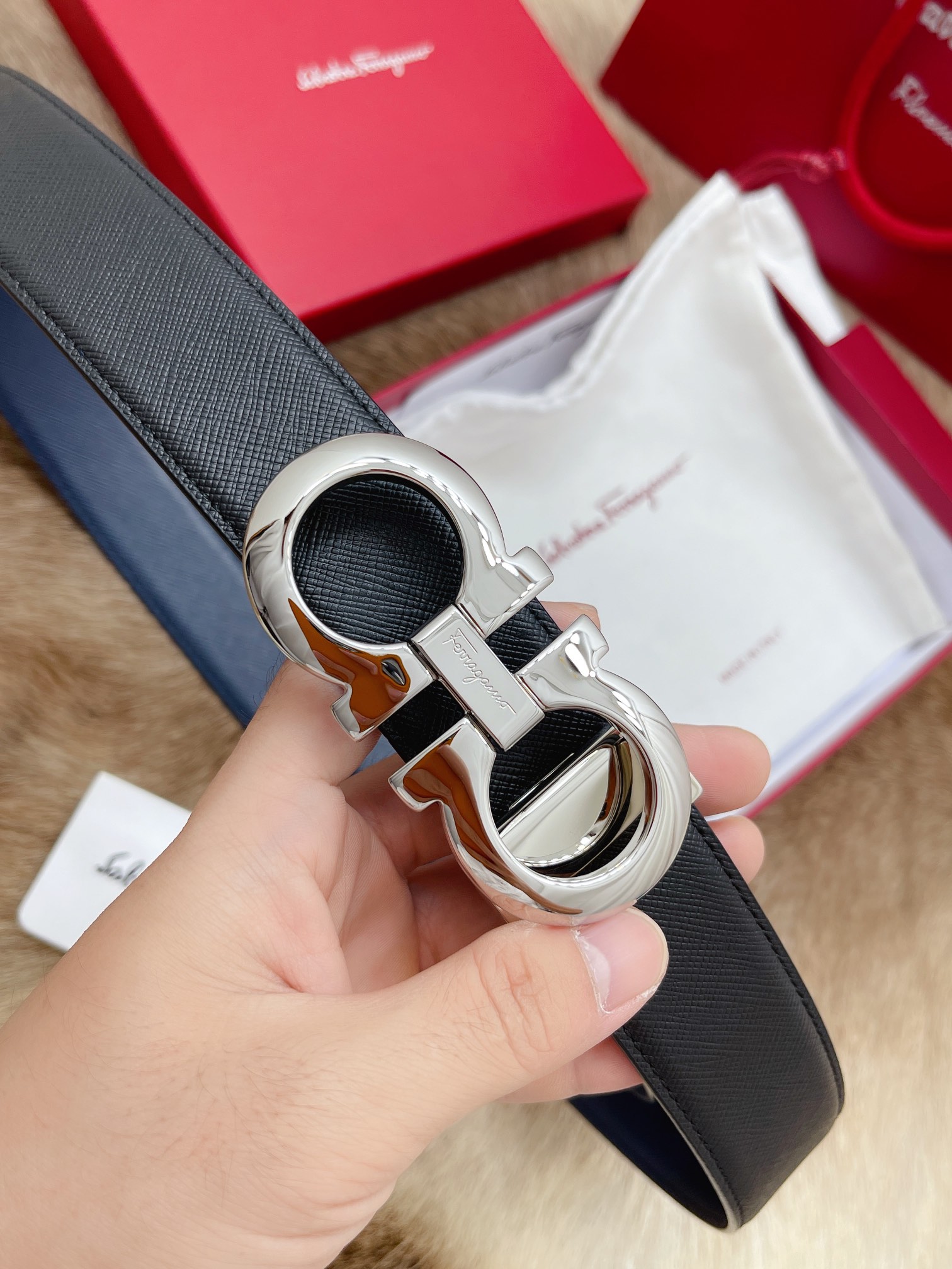 Salvatore Ferragamo Male Basic Belt M