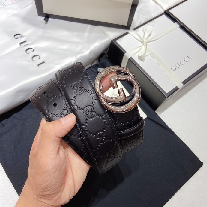 Gucci Basic Belt Cow Leather 38mm