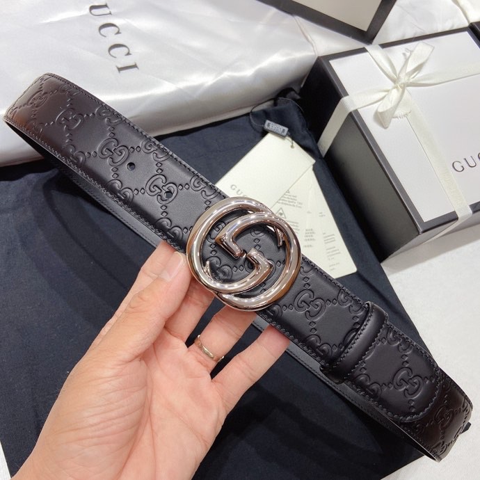 Gucci Basic Belt Cow Leather 38mm