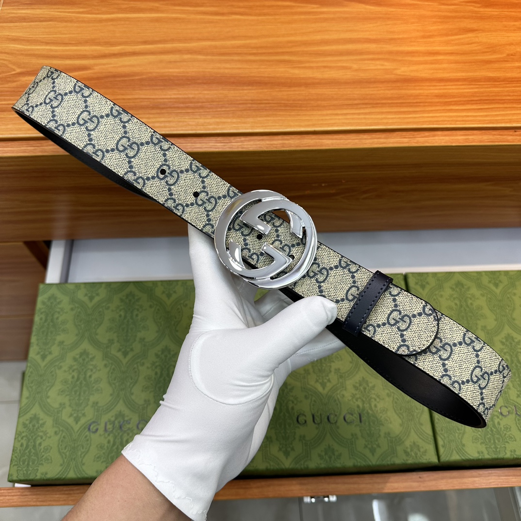 Gucci Basic Belt Black Waterproof M