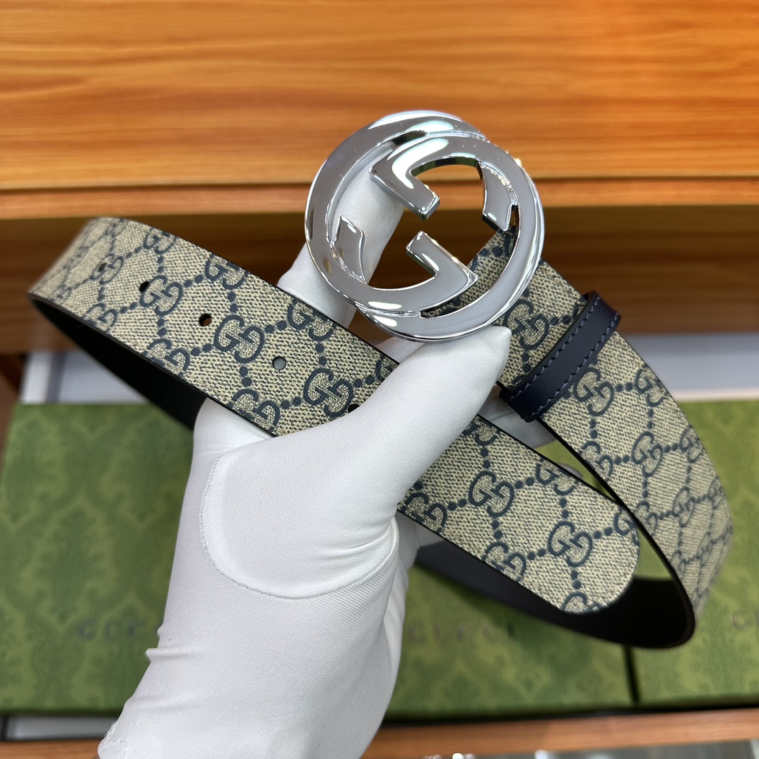 Gucci Basic Belt Black Waterproof M