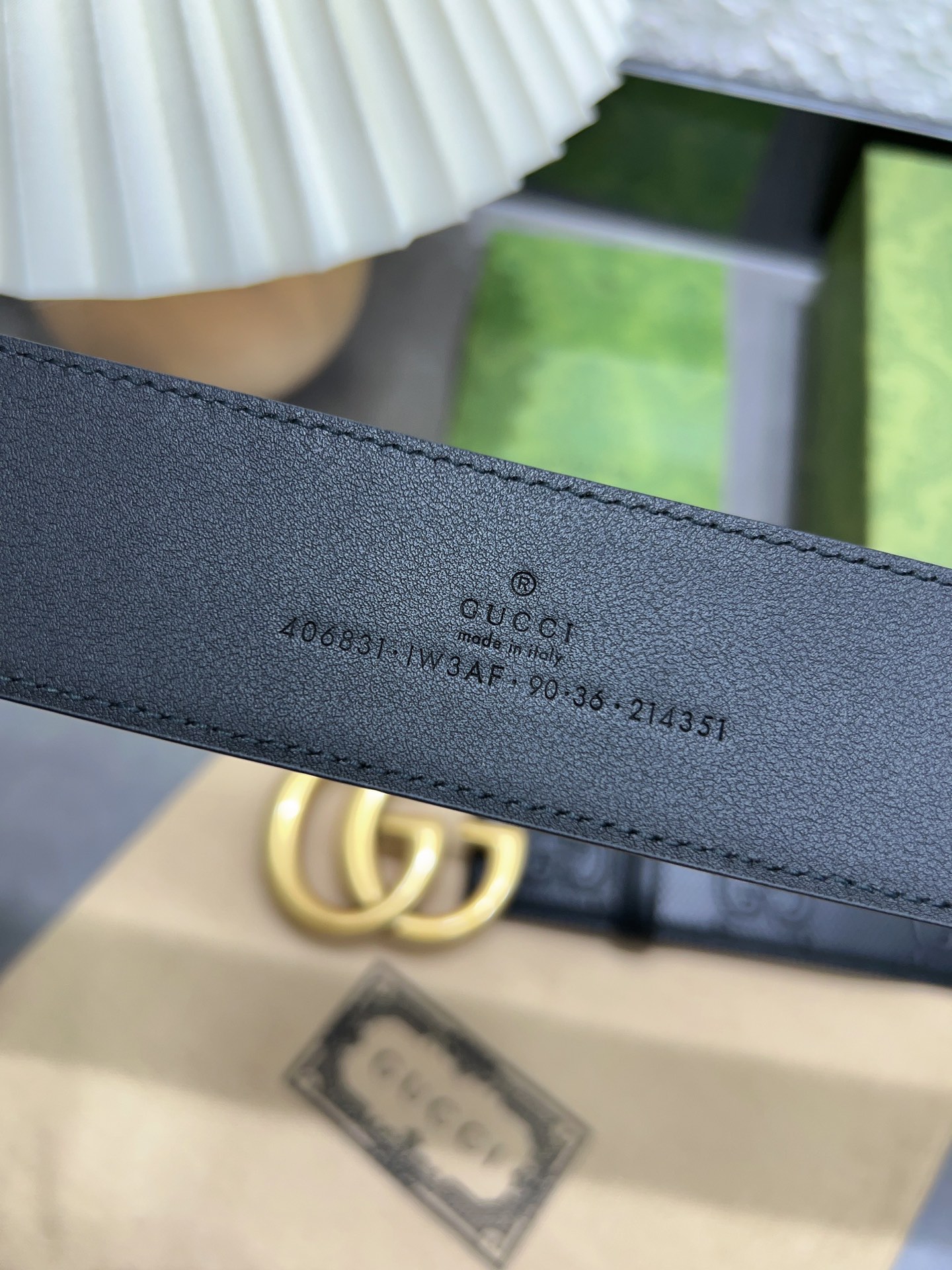 Gucci Basic Belt Black