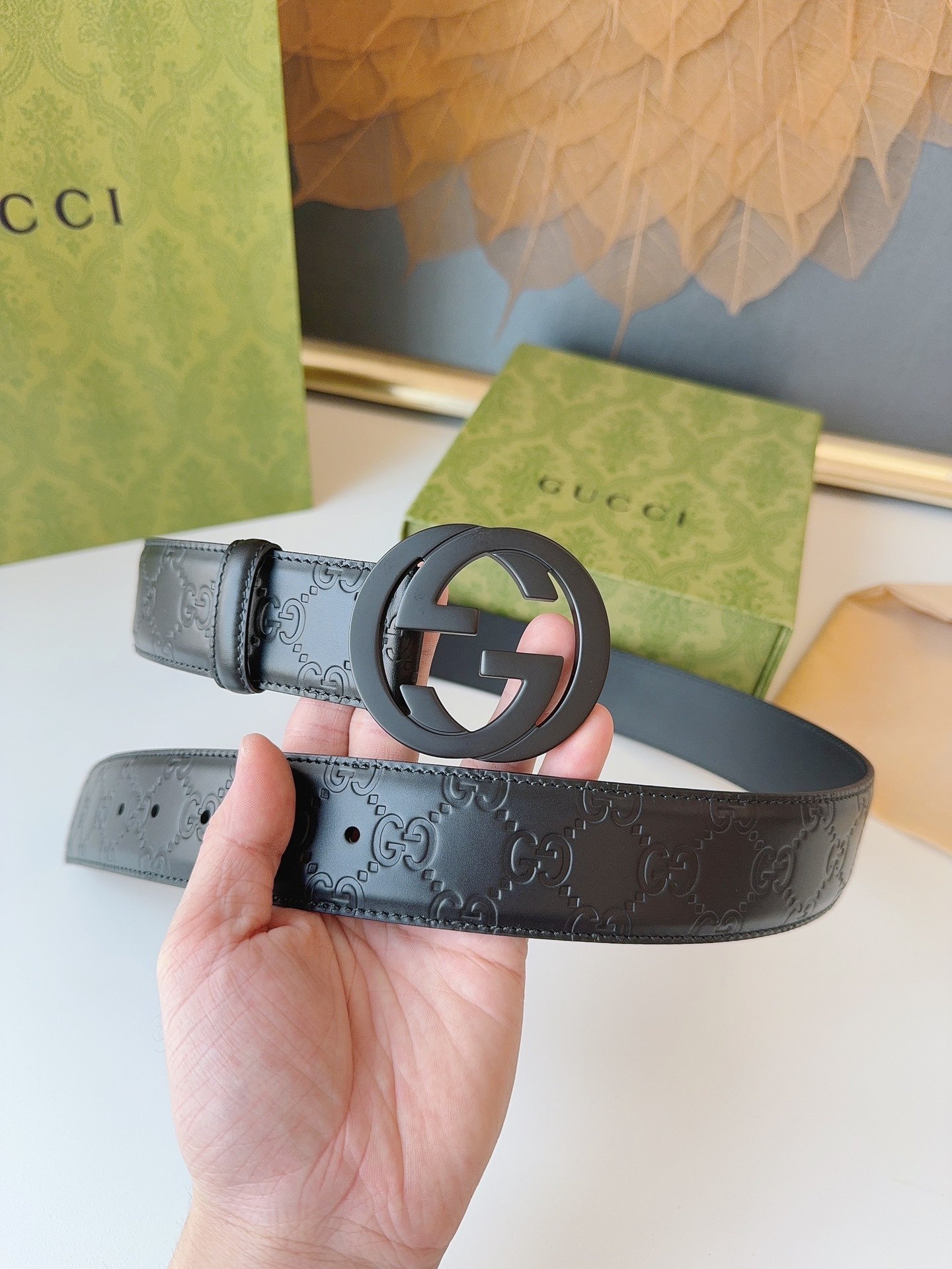 Gucci Male Basic Belt M-l