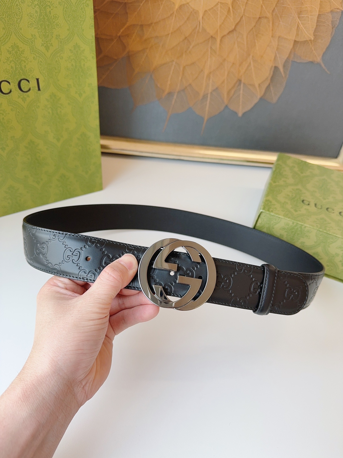 Gucci Male Basic Belt M-l