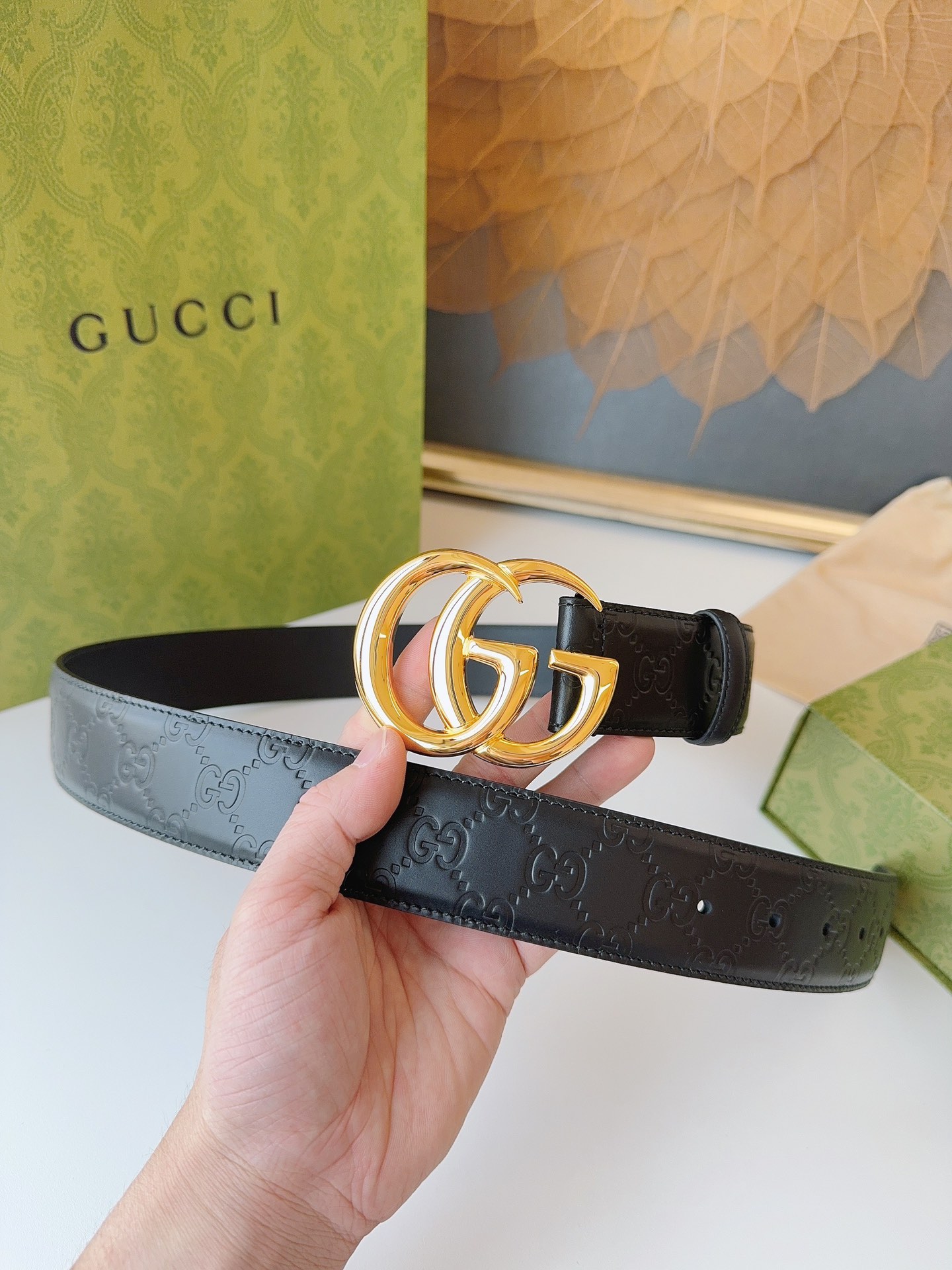 Gucci Male Basic Belt M-l