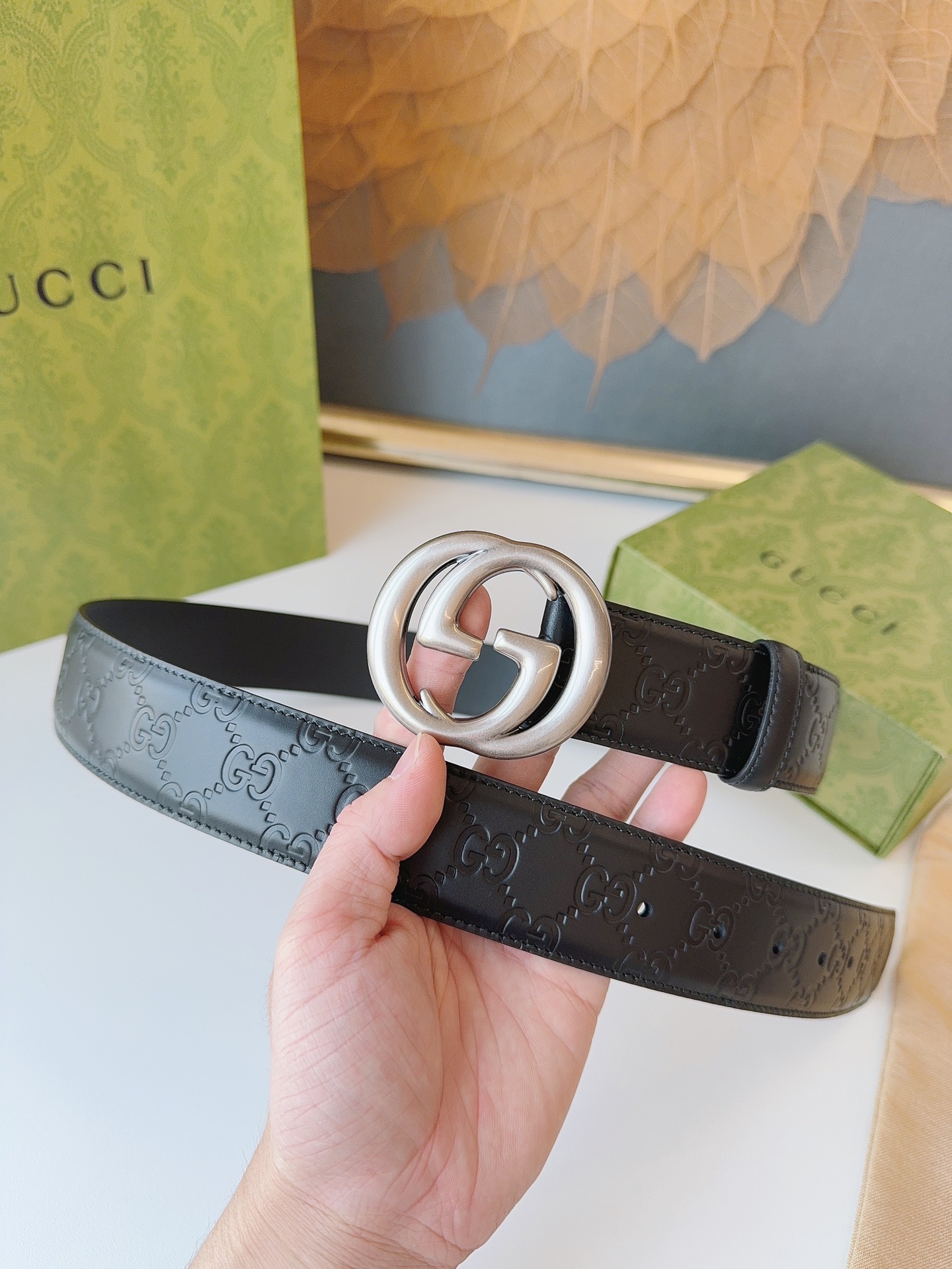 Gucci Male Basic Belt M-l
