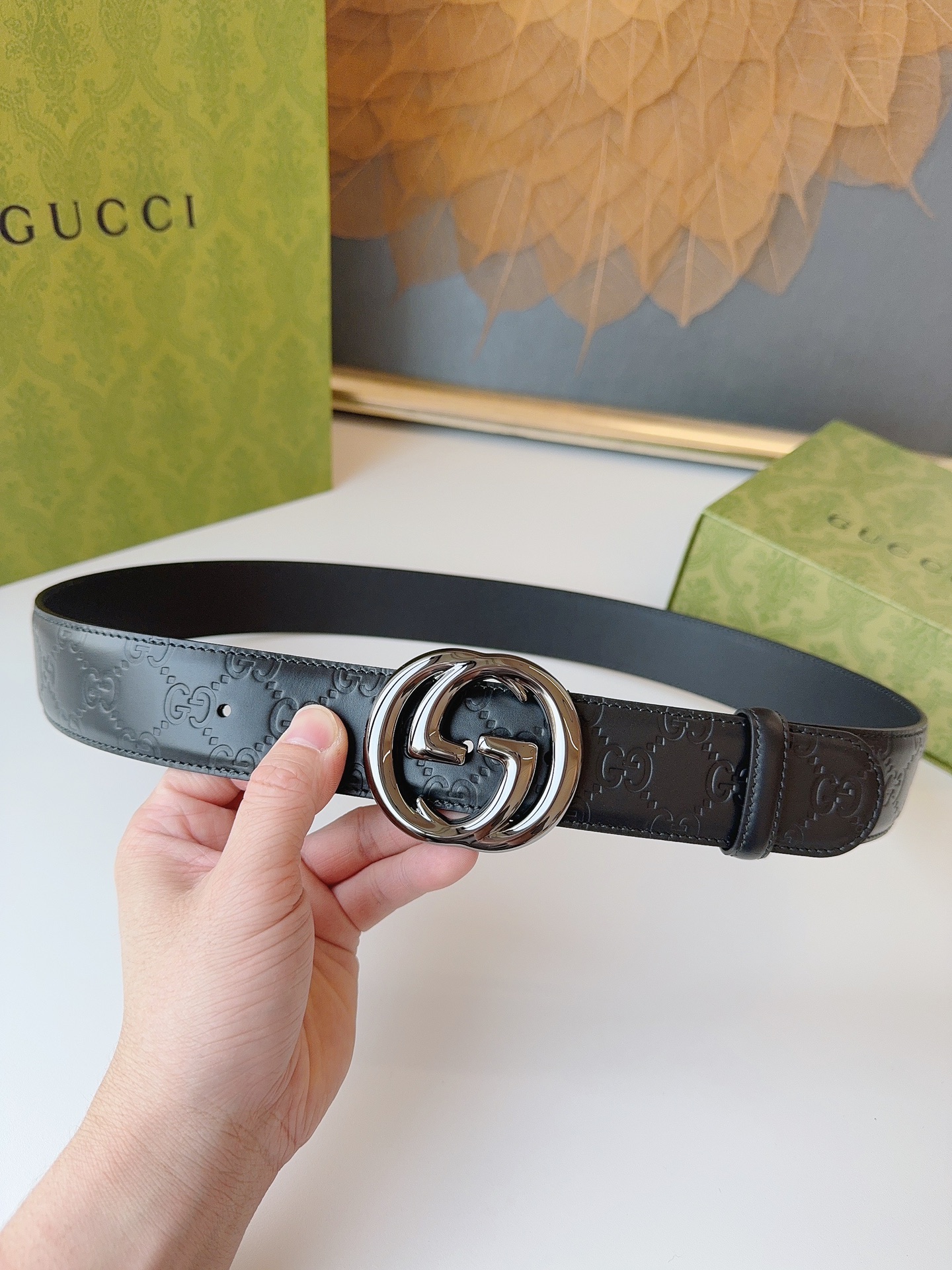 Gucci Male Basic Belt M-l