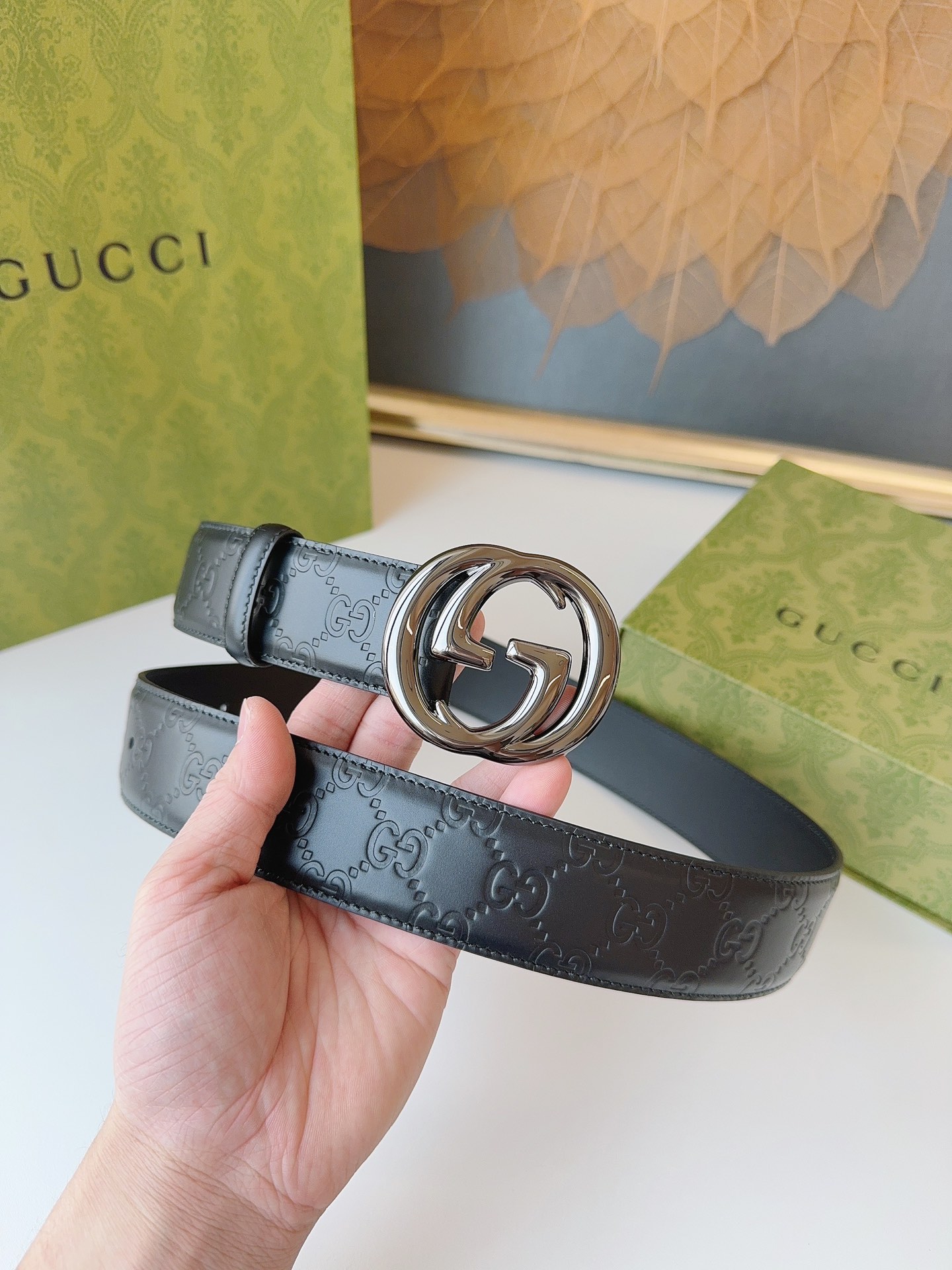 Gucci Male Basic Belt M-l