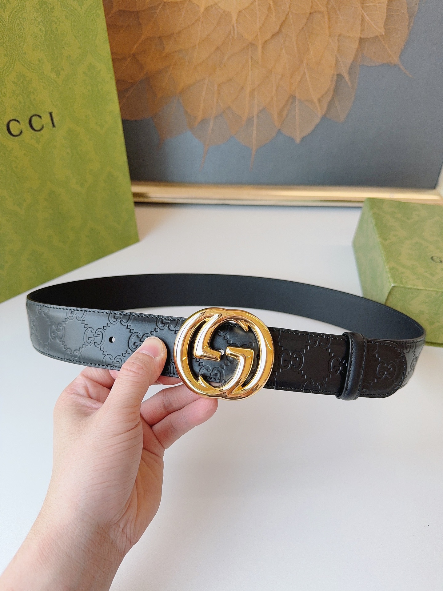 Gucci Male Basic Belt M-l