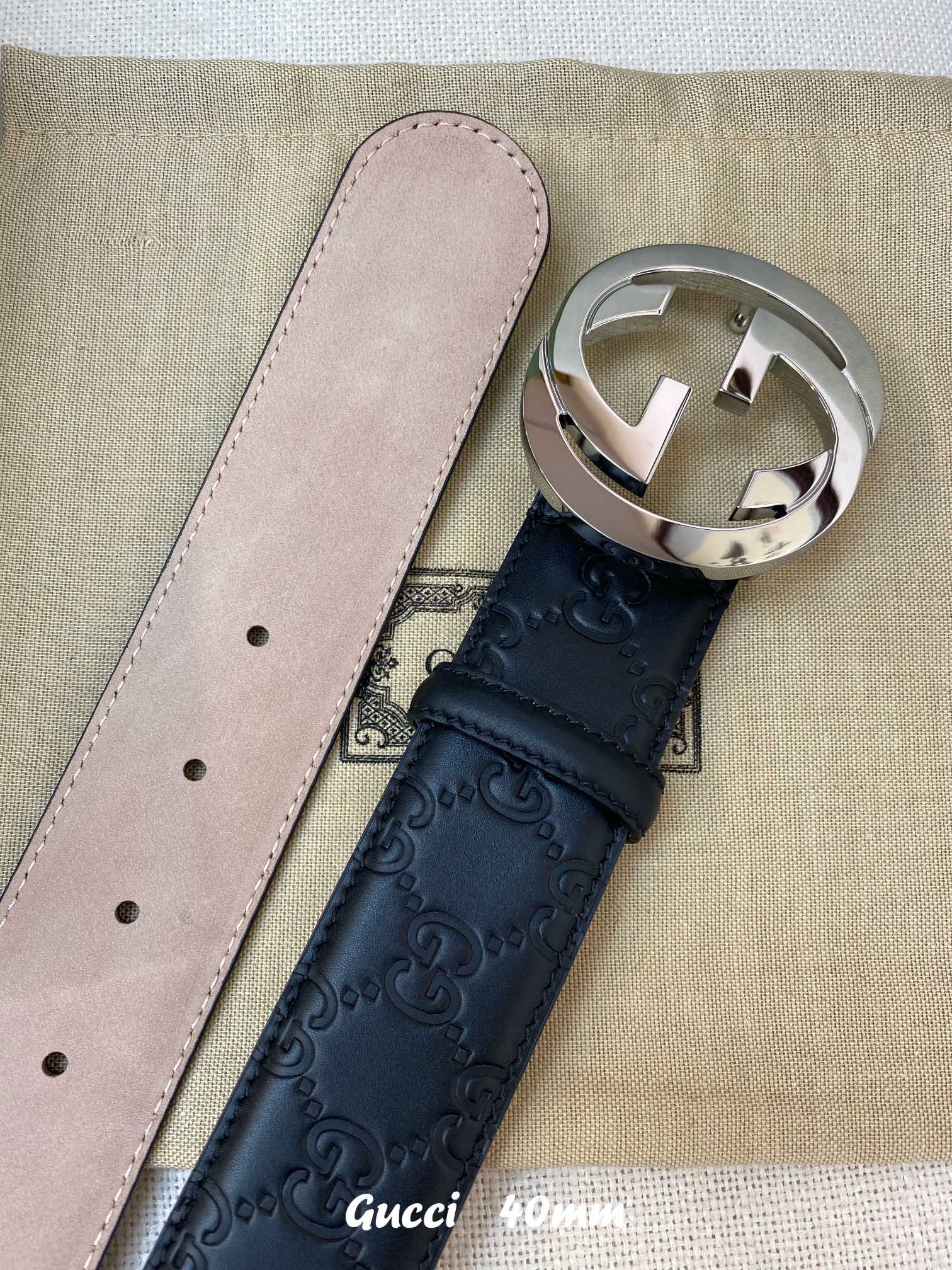Gucci Male Basic Belt 40mm