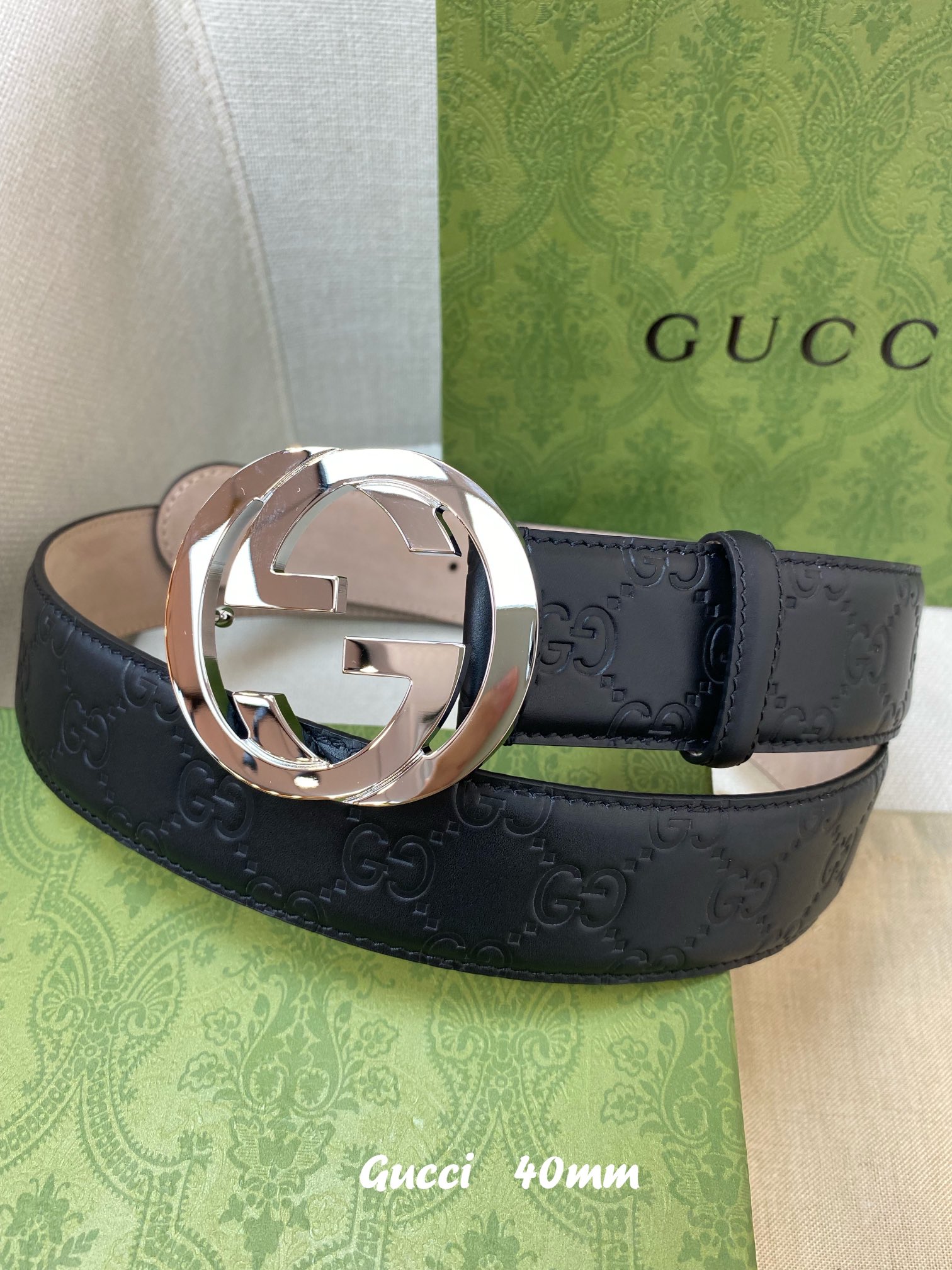 Gucci Male Basic Belt 40mm