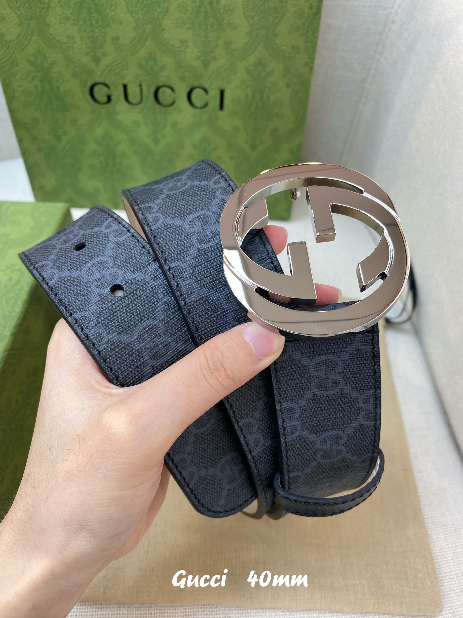 Gucci Male Basic Belt 40mm