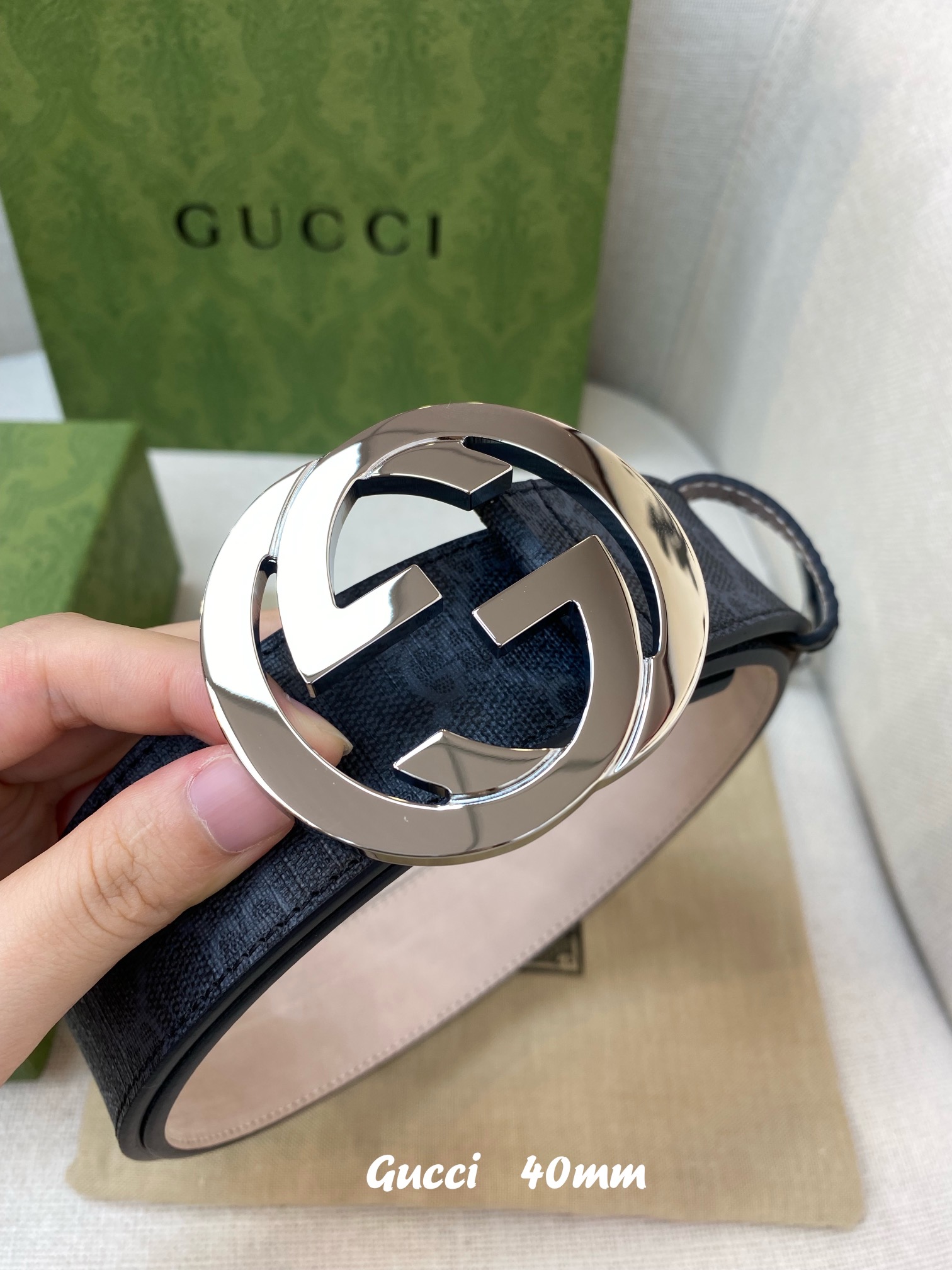Gucci Male Basic Belt 40mm