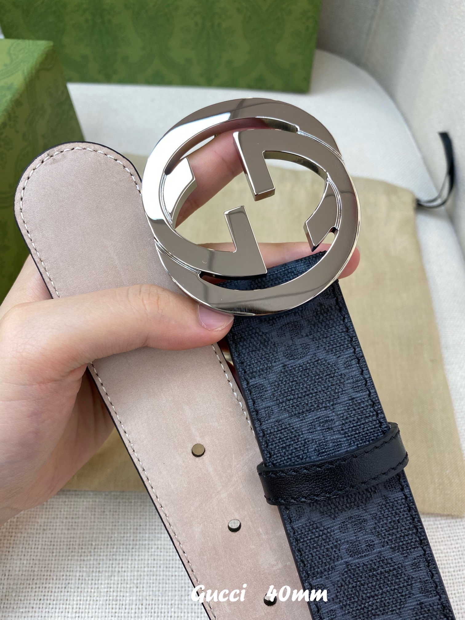Gucci Male Basic Belt 40mm
