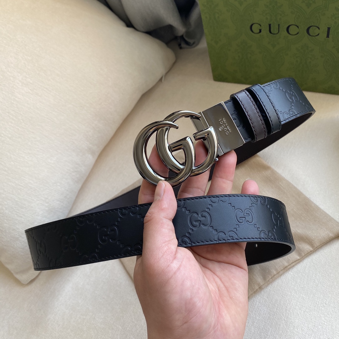 Gucci Basic Belt Black 13514-m