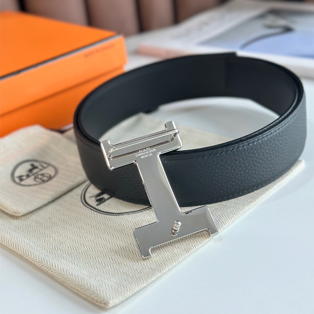 Hermès Leather Belt S-m