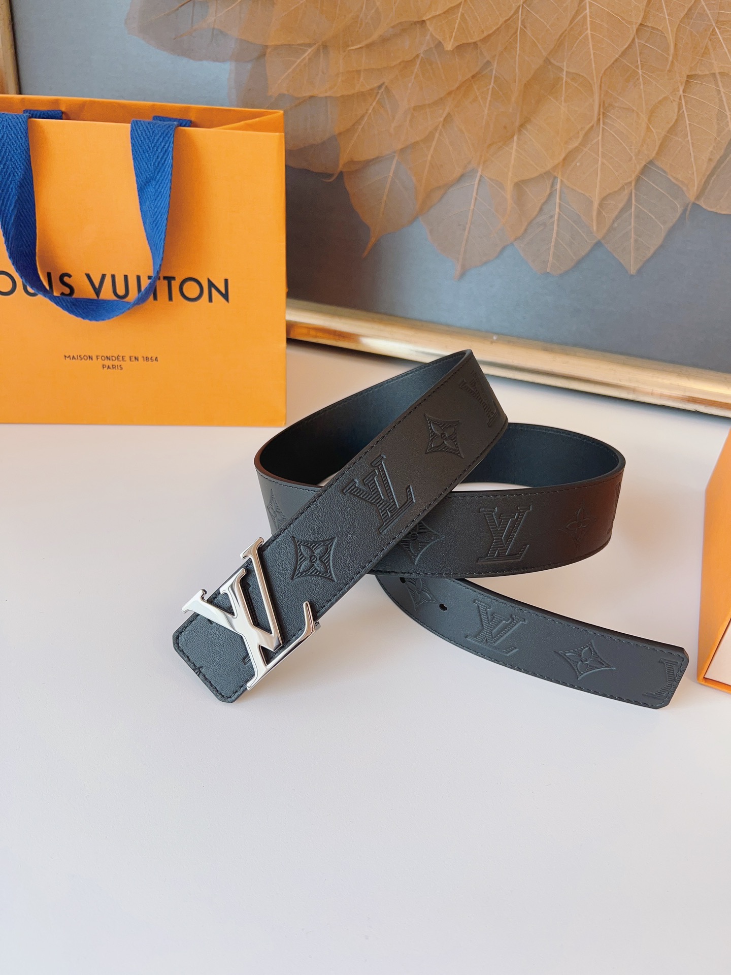 Louis Vuitton Basic Belt Cow Leather S-m-l