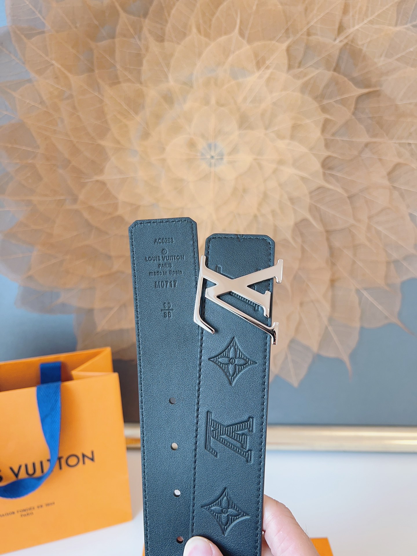 Louis Vuitton Basic Belt Cow Leather S-m-l
